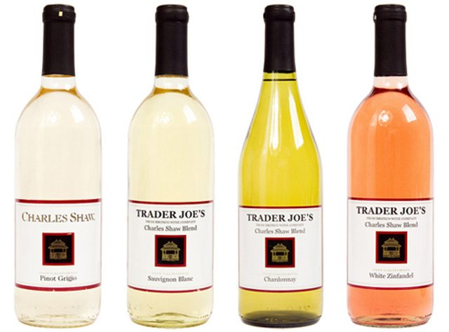 Trader joe's 2 cheap buck chuck wine list