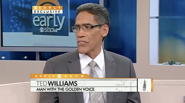 Golden Voice' Ted Williams -- Headed Back to Rehab