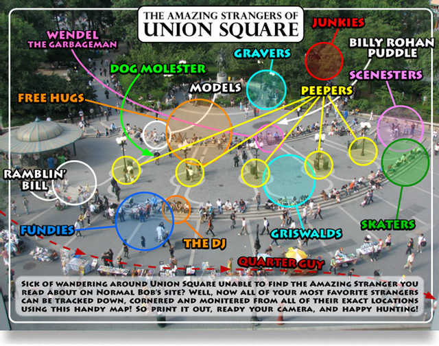 Map of Union Square to View or Print