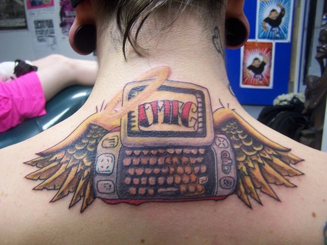 Telephone - Ephemeral Tattoo ®