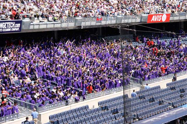 New York University Class of 2022 graduates at Yankee Stadium – New York  Daily News