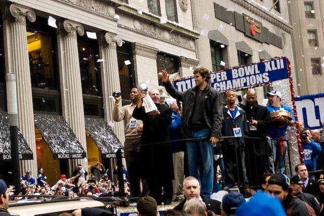 New York City welcomes home Super Bowl champion Giants with ticker-tape  parade 