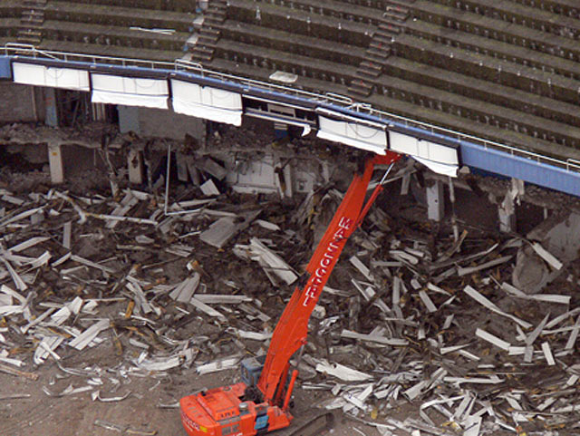 Old Yankee Stadium Destructoporn - Gothamist