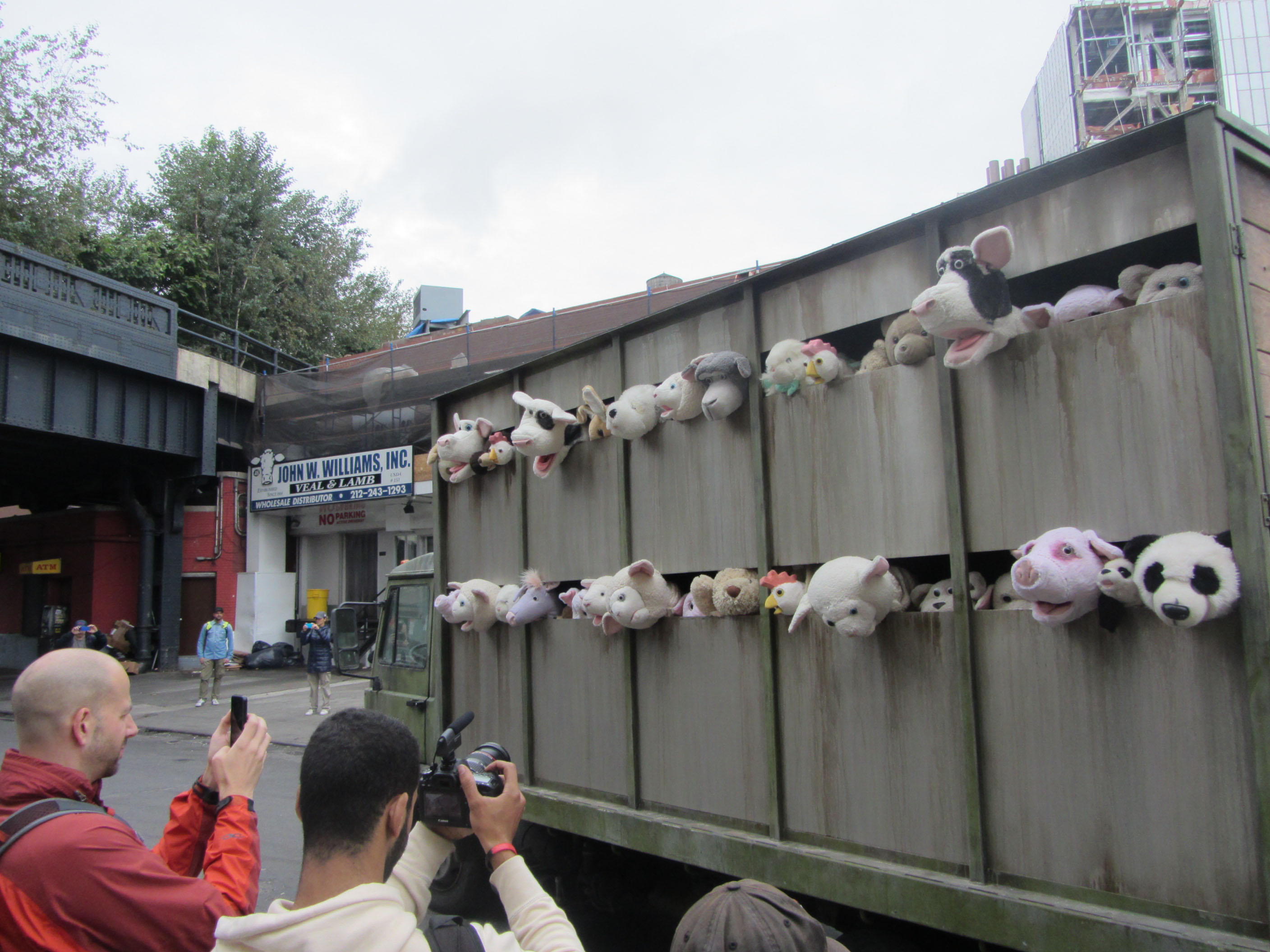 Photo, Video: Disturbing Stuffed Animal Truck IS The Work Of Banksy -  Gothamist