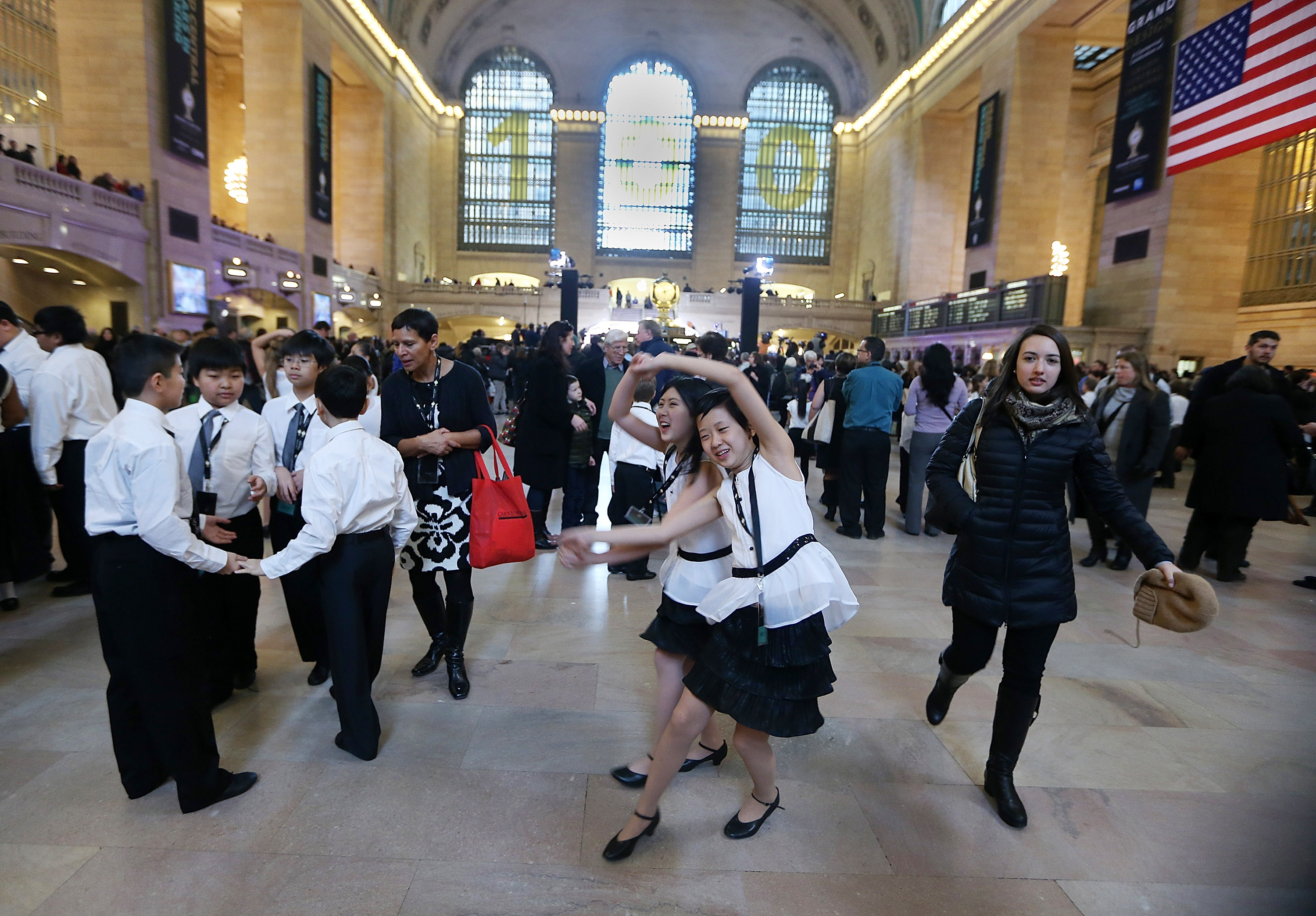 Grand Central Terminal centennial celebration Featuring: Melissa