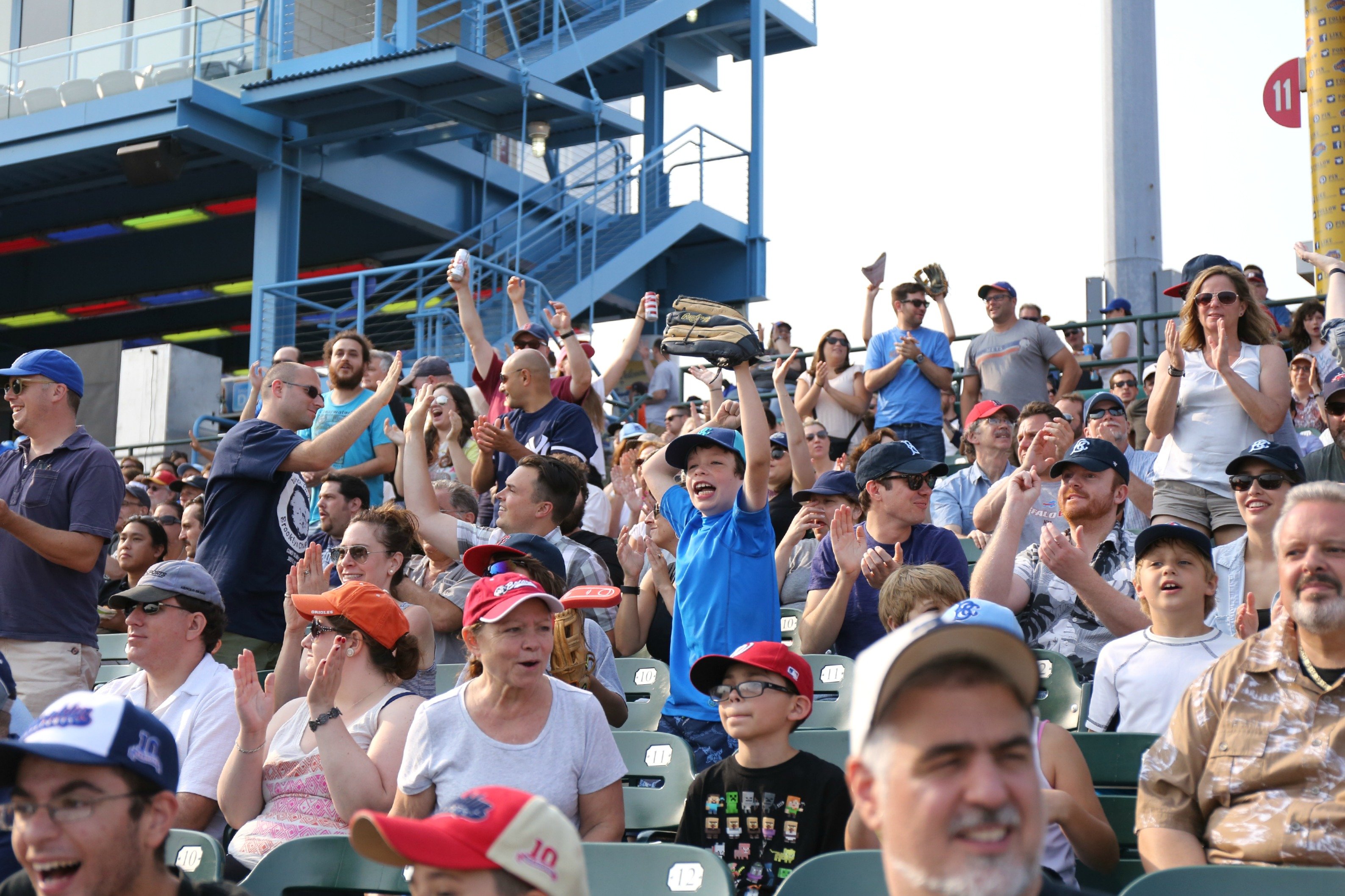 Brooklyn Cyclones on X: Fans doing rooftop things at MCU Park