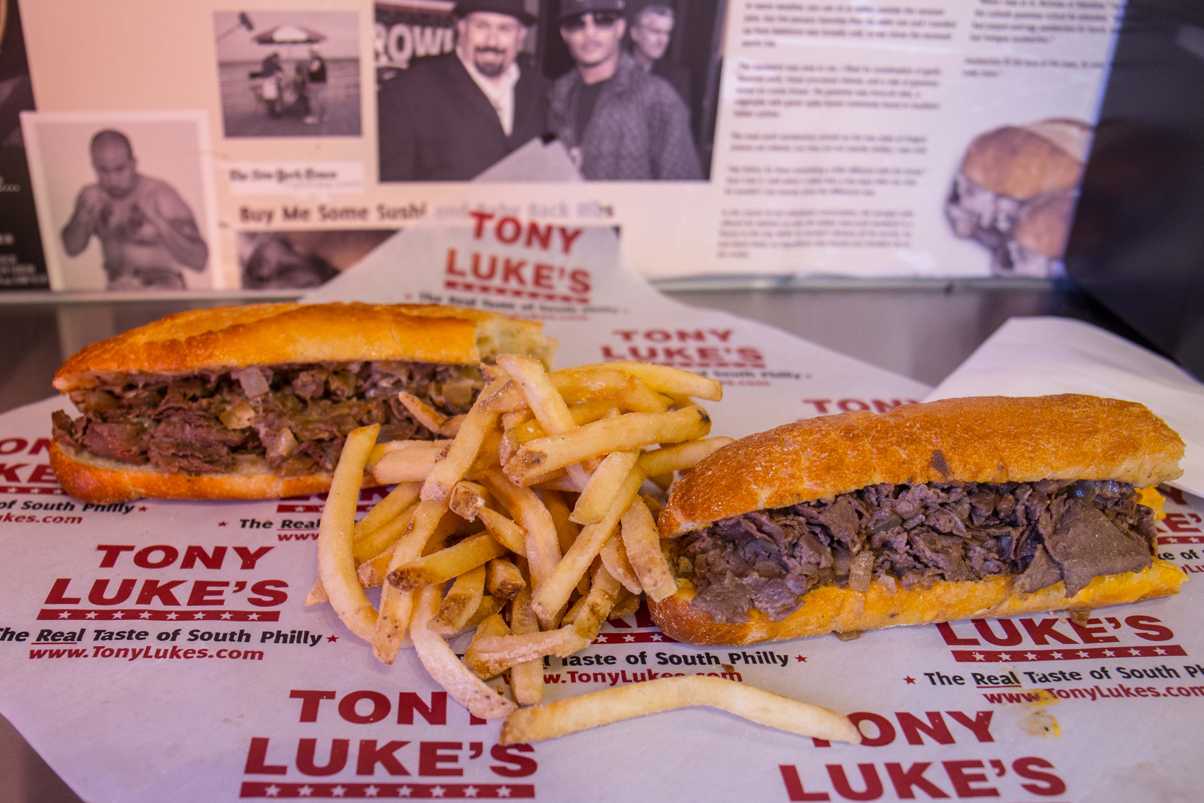 Philly Import Tony Luke's Now Griddling Up Cheesesteaks In Downtown