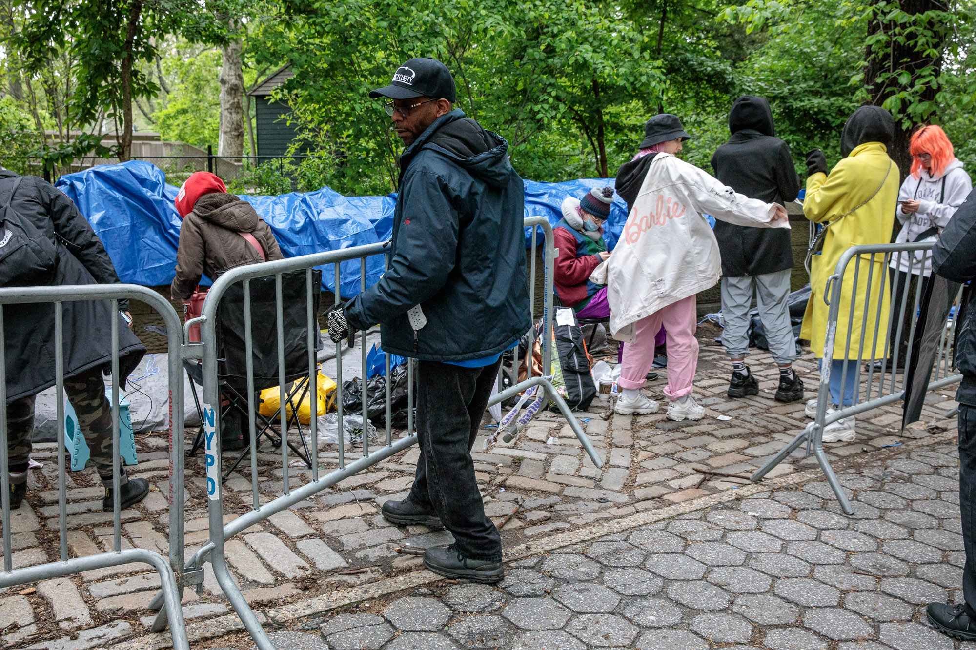 Throngs of BTS fans camp out days before Jungkook concert in Central Park