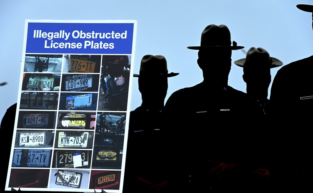 MTA, law enforcement announce crackdown on obstructed license plates