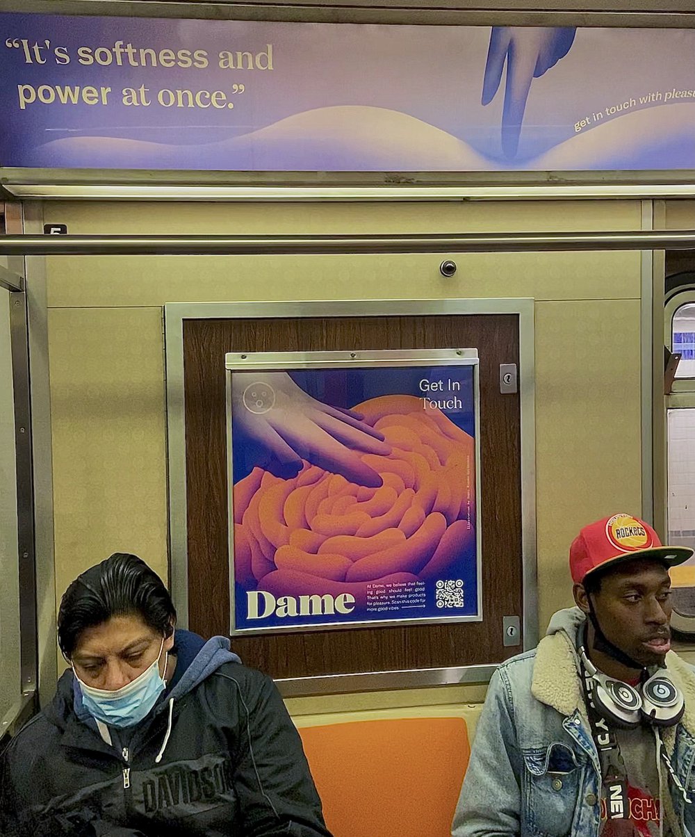 Sex Toy Company Dame Can Display Ads On Subway After Settling Lawsuit With Mta Gothamist 5966