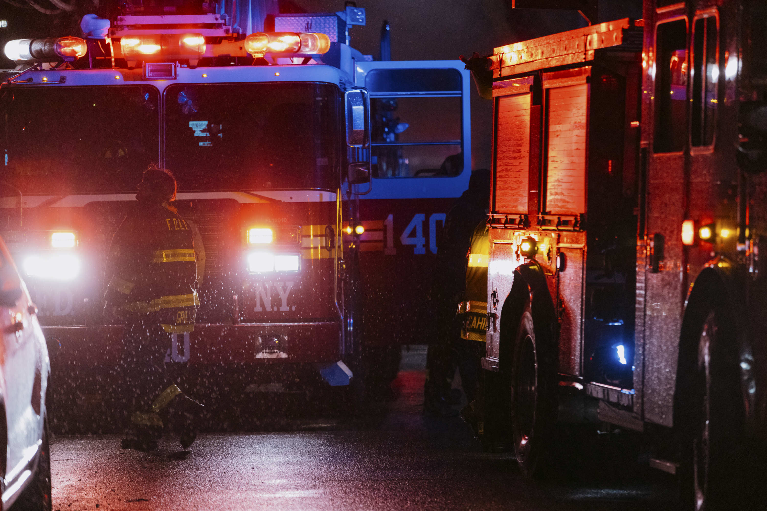 Washington Heights fire leaves two small children in critical condition, police say