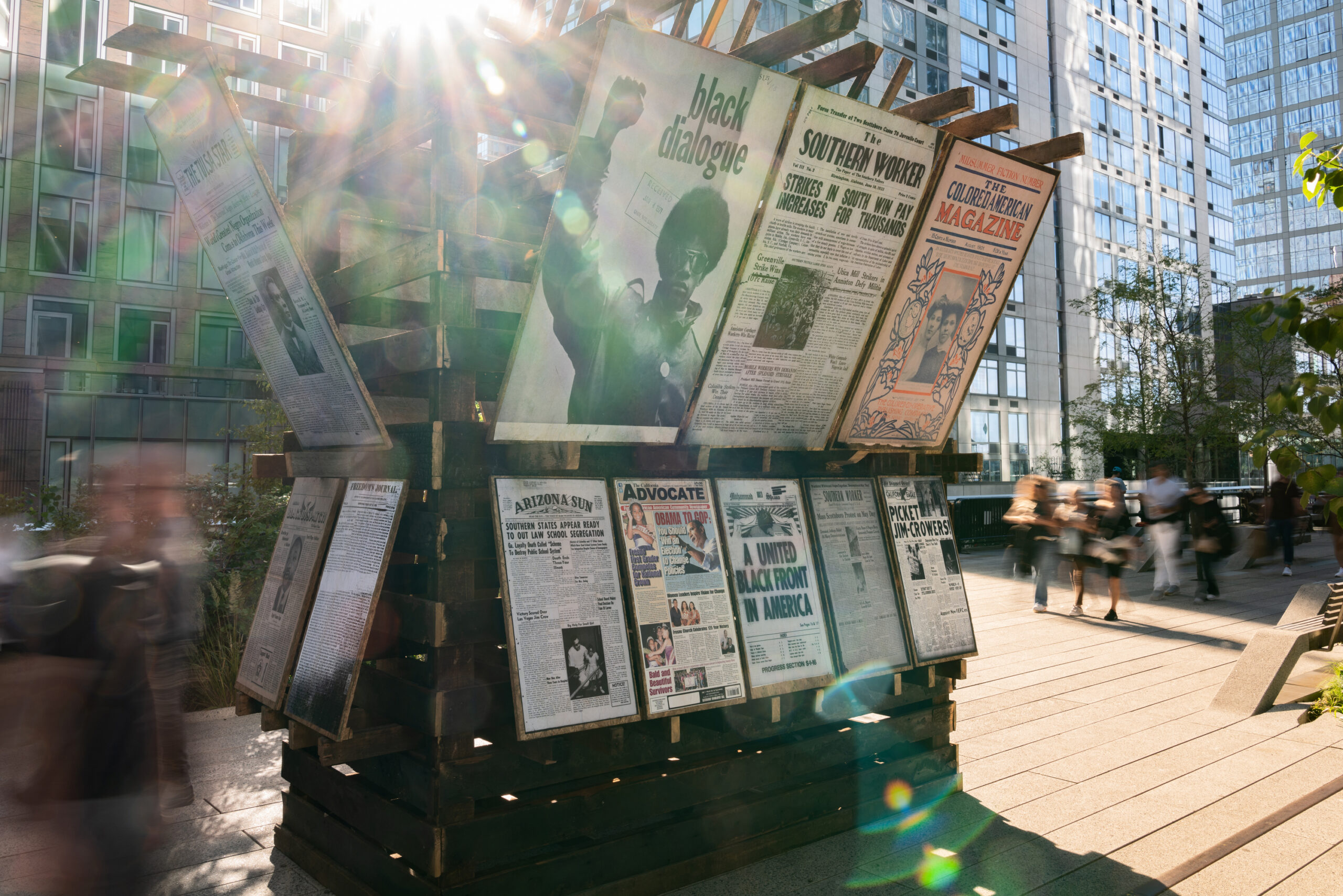 Explore an artistic tribute to the historic Black press and more things to do this week in NYC