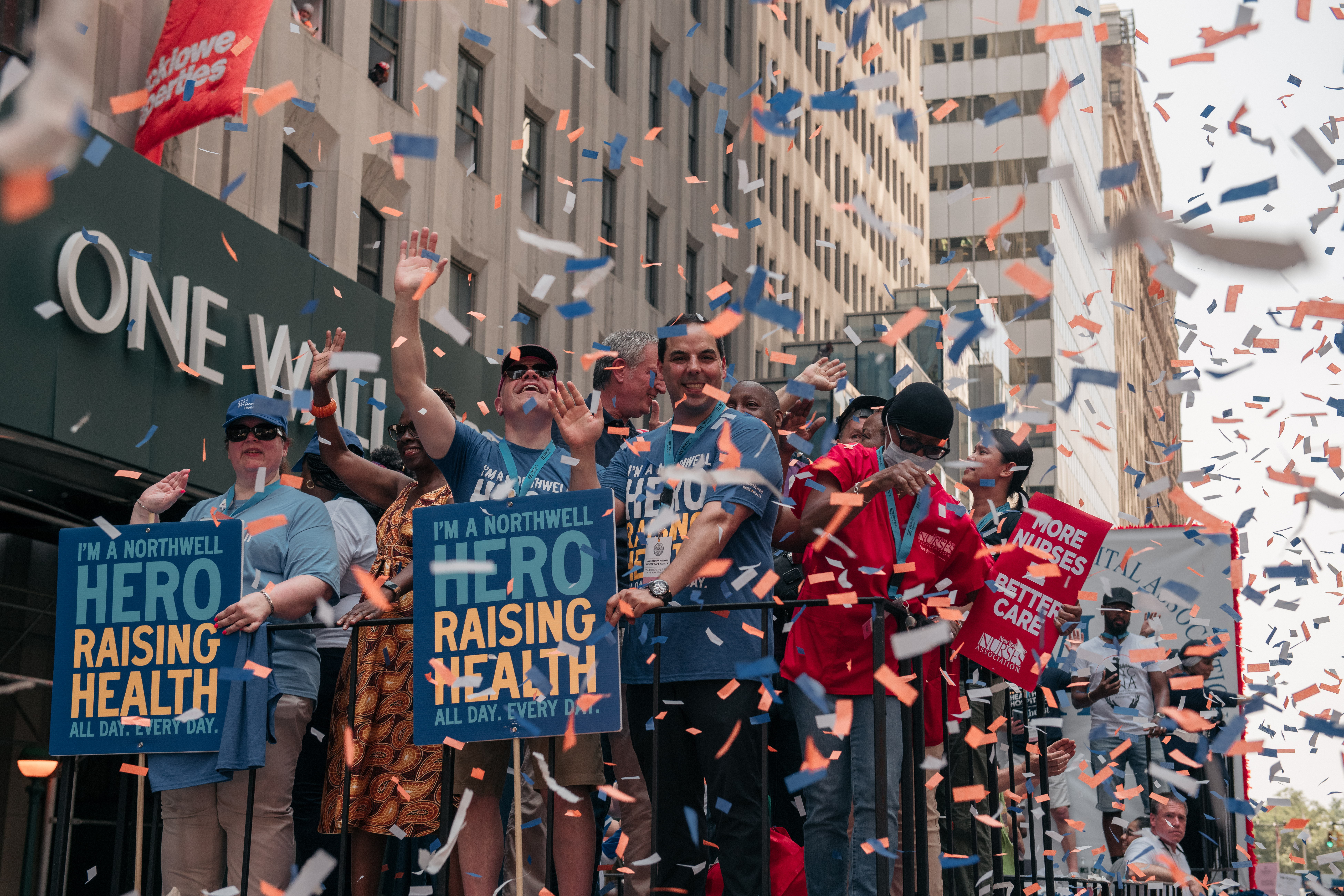 Photos: Hometown Heroes Ticker Tape Parade Honored Essential Workers