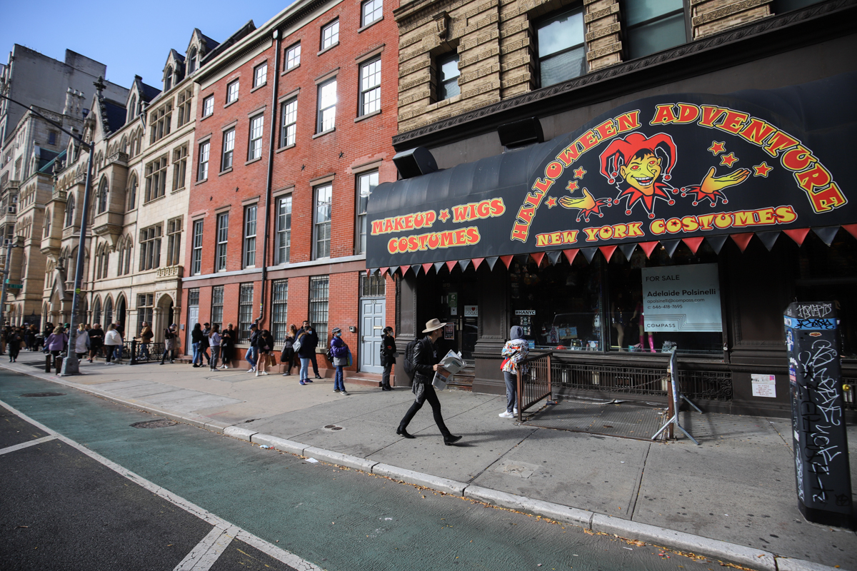 At Halloween Adventure In The East Village, Business Is Booming For At Least One More Holiday