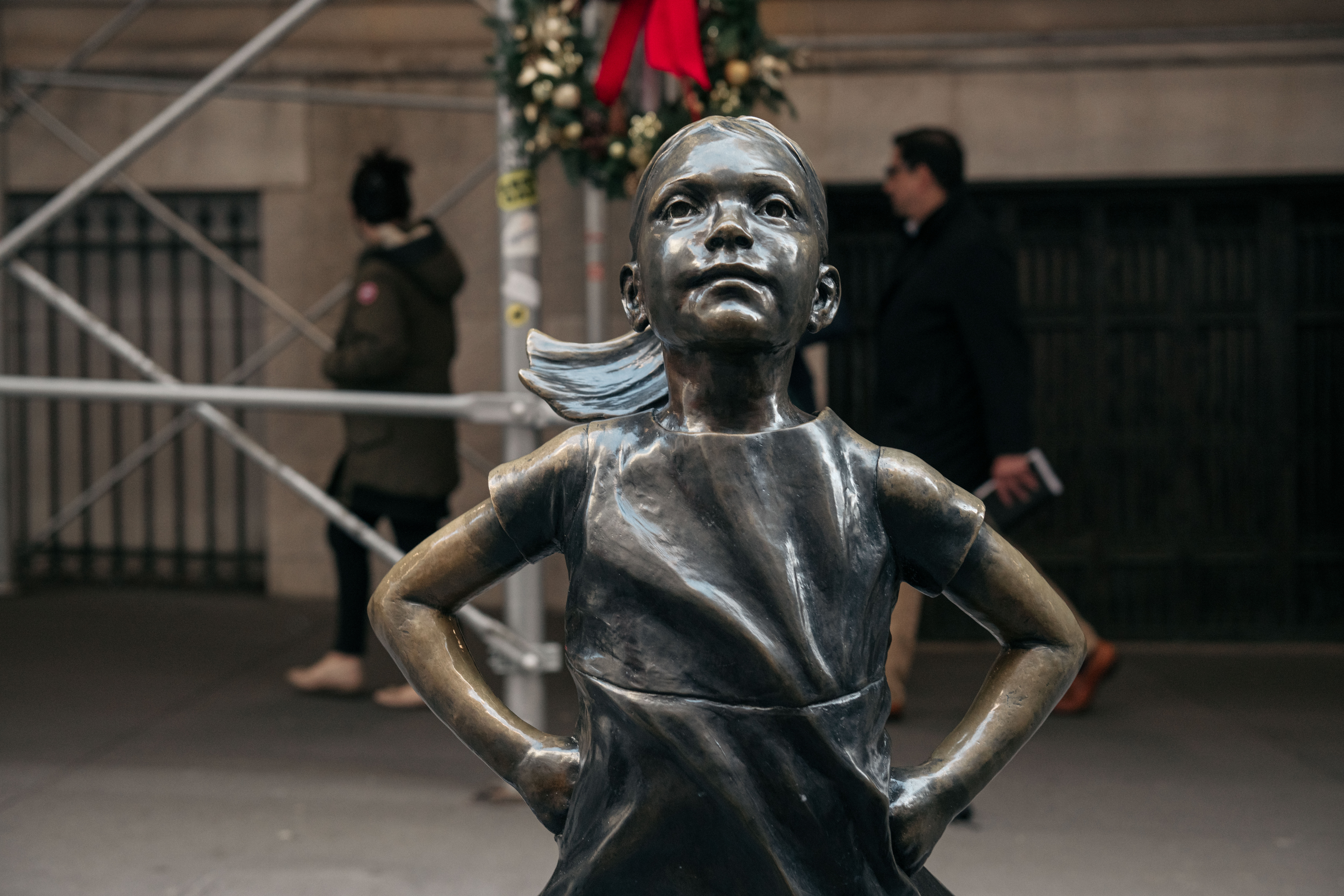 The Fight Is On To Make Fearless Girl Independent