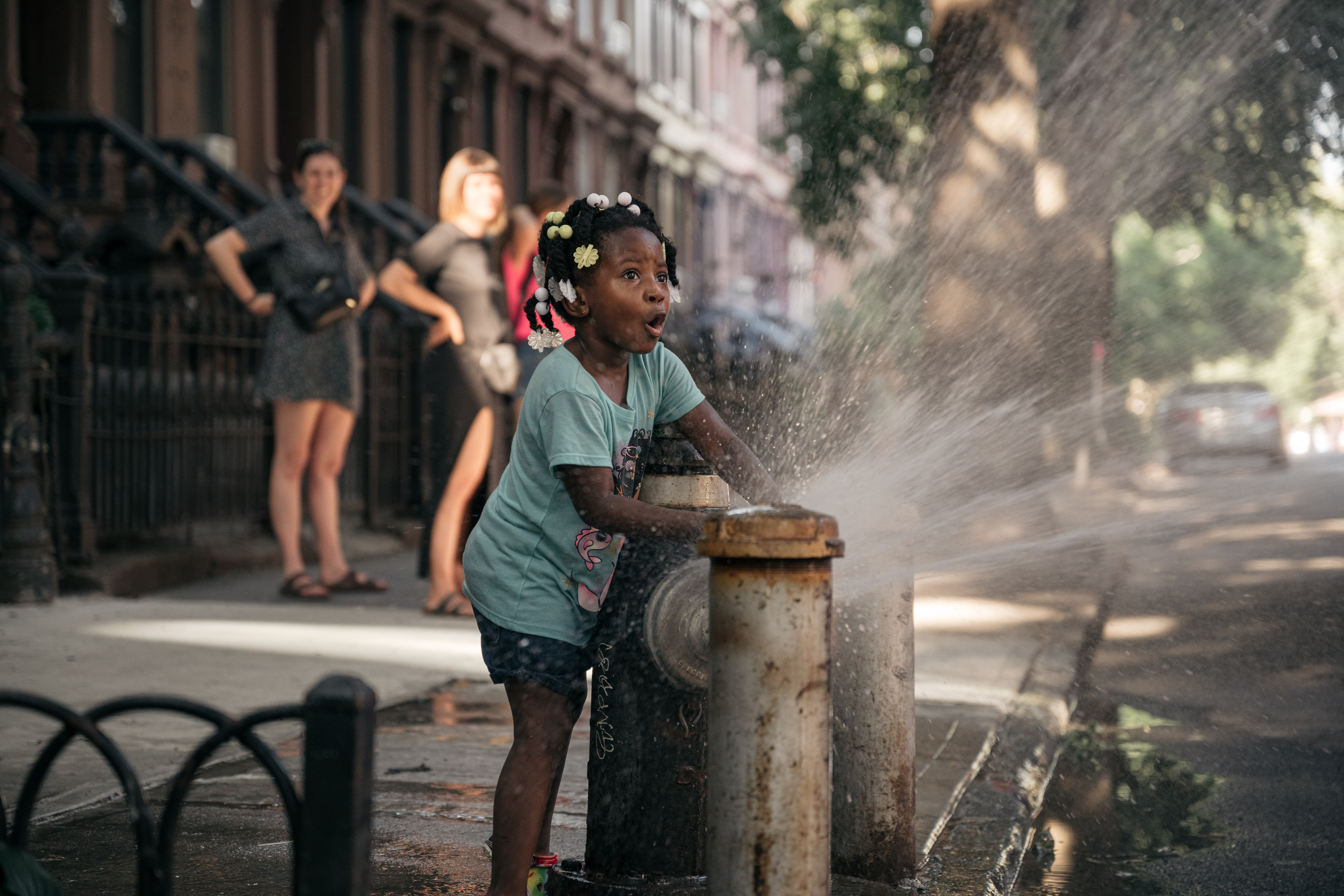 Photos: How New Yorkers are staying cool in the heat wave