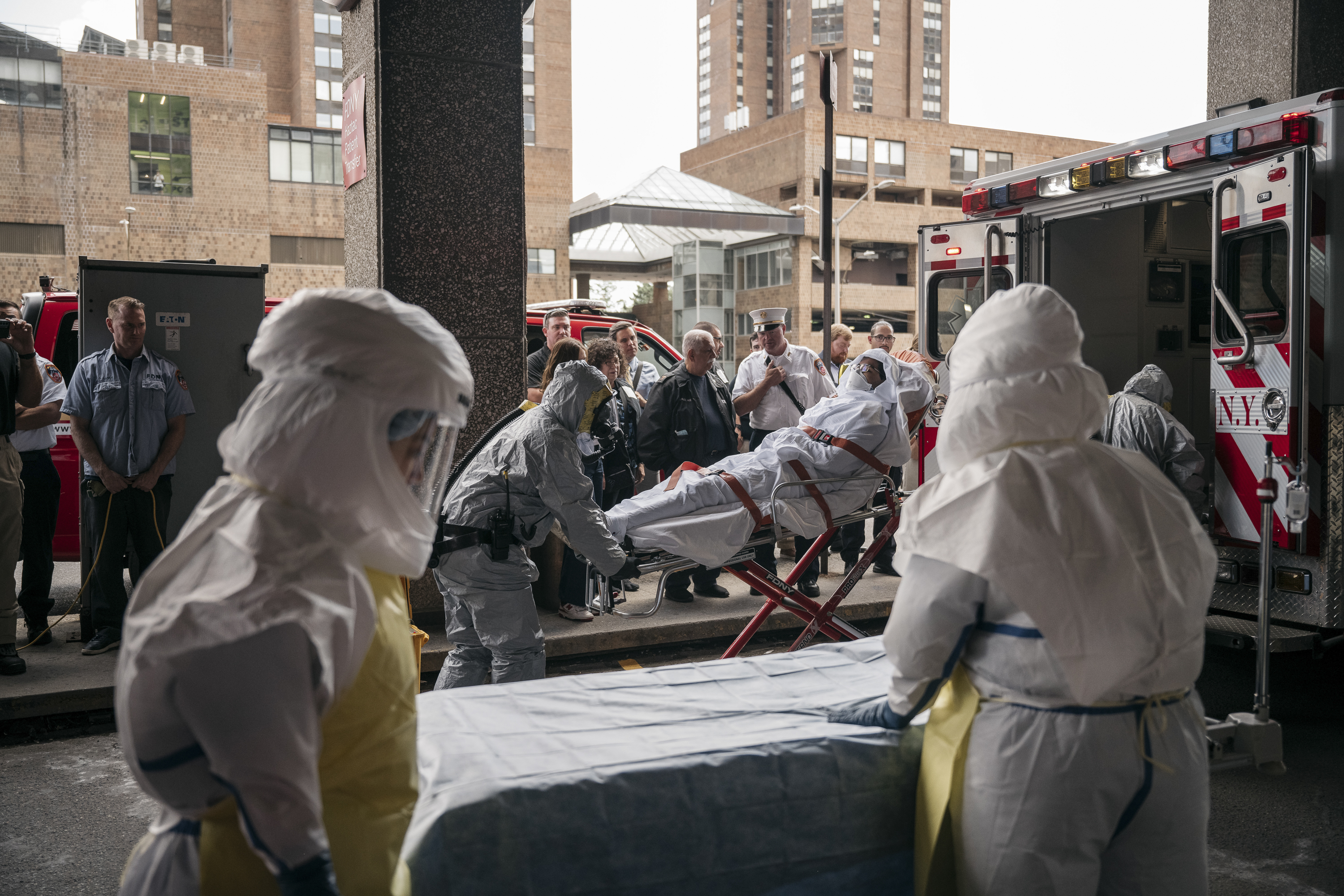 NYC practices its response to Marburg virus following outbreak in Africa