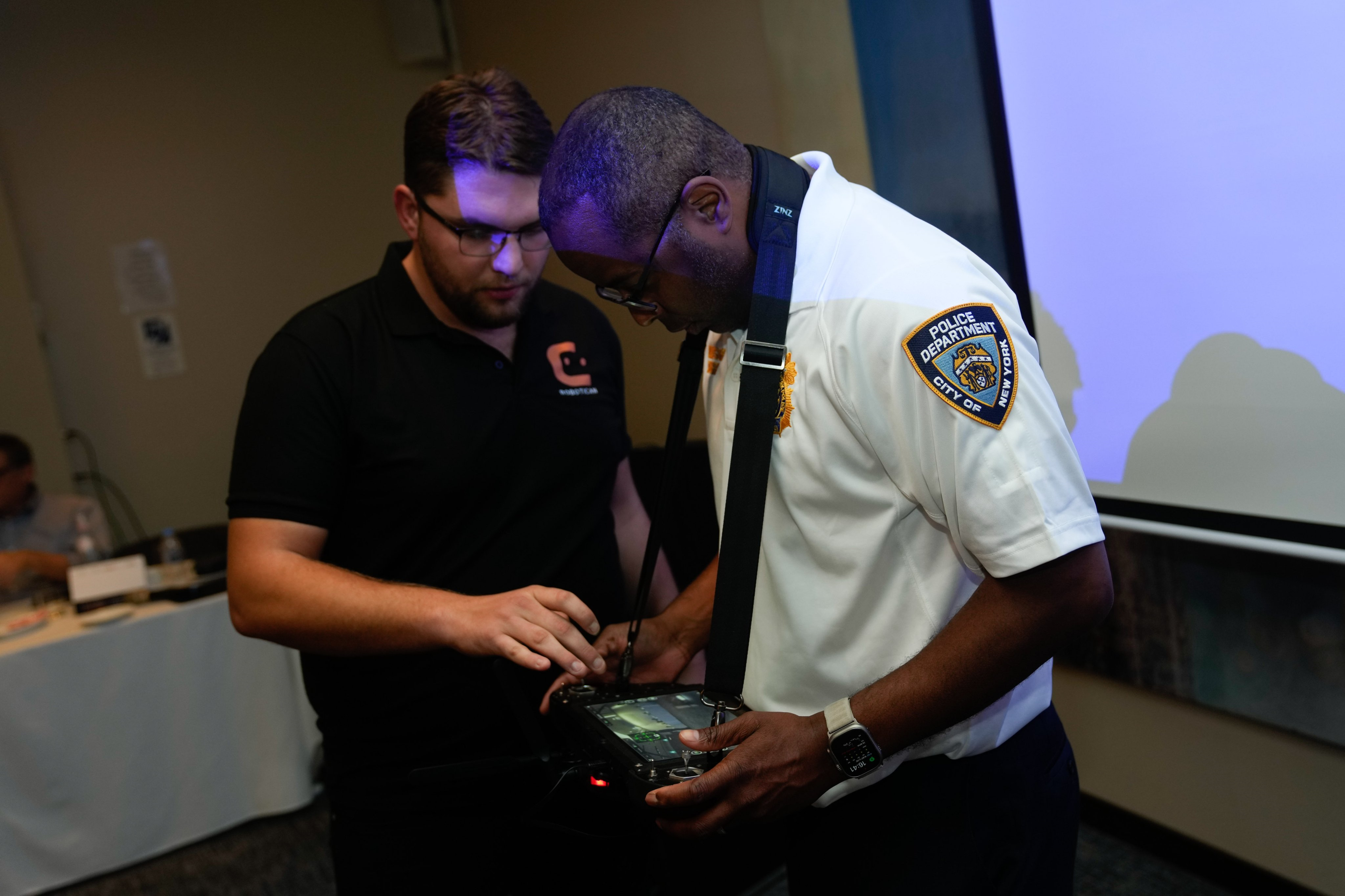 Mayor Adams, NYPD officials tour Israel&rsquo;s National Police Academy to review drone technology
