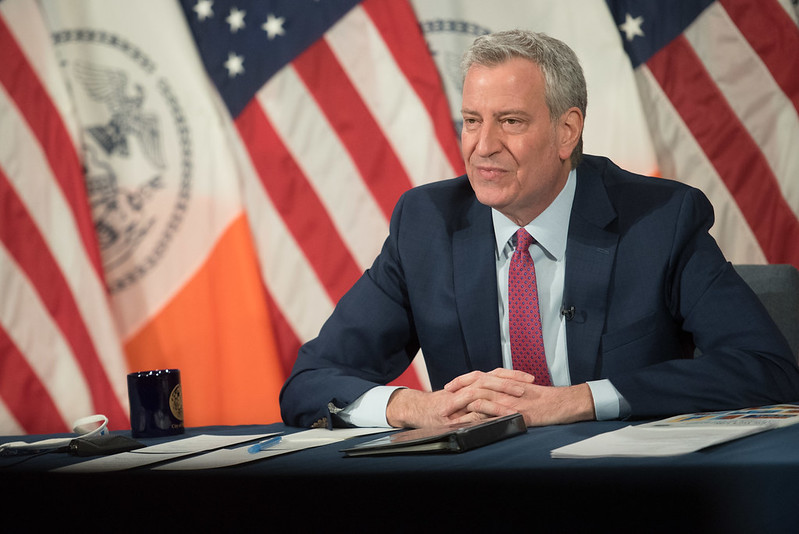 De Blasio Urges Albany To Tax Billionaires And Avoid Budget Cuts