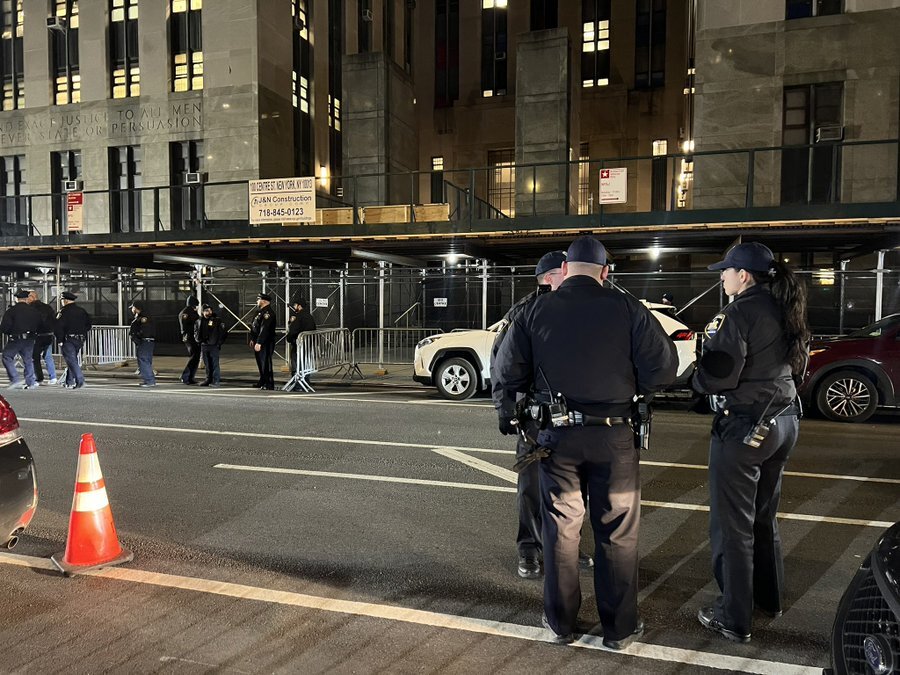 Police remain on high alert to keep New Yorkers safe following vote to indict former President Trump