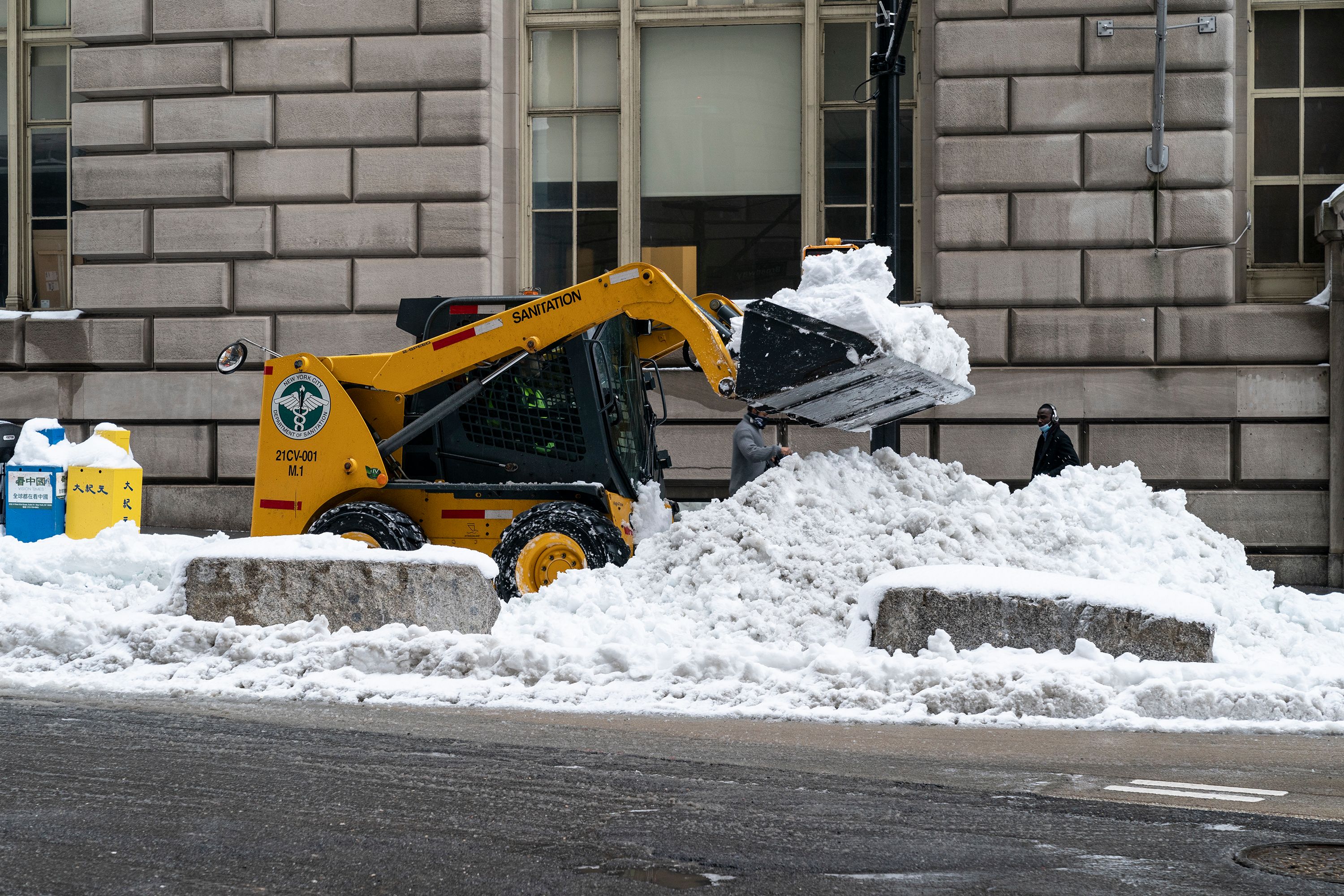 Snow Going: New Yorkers Are Still Digging Out