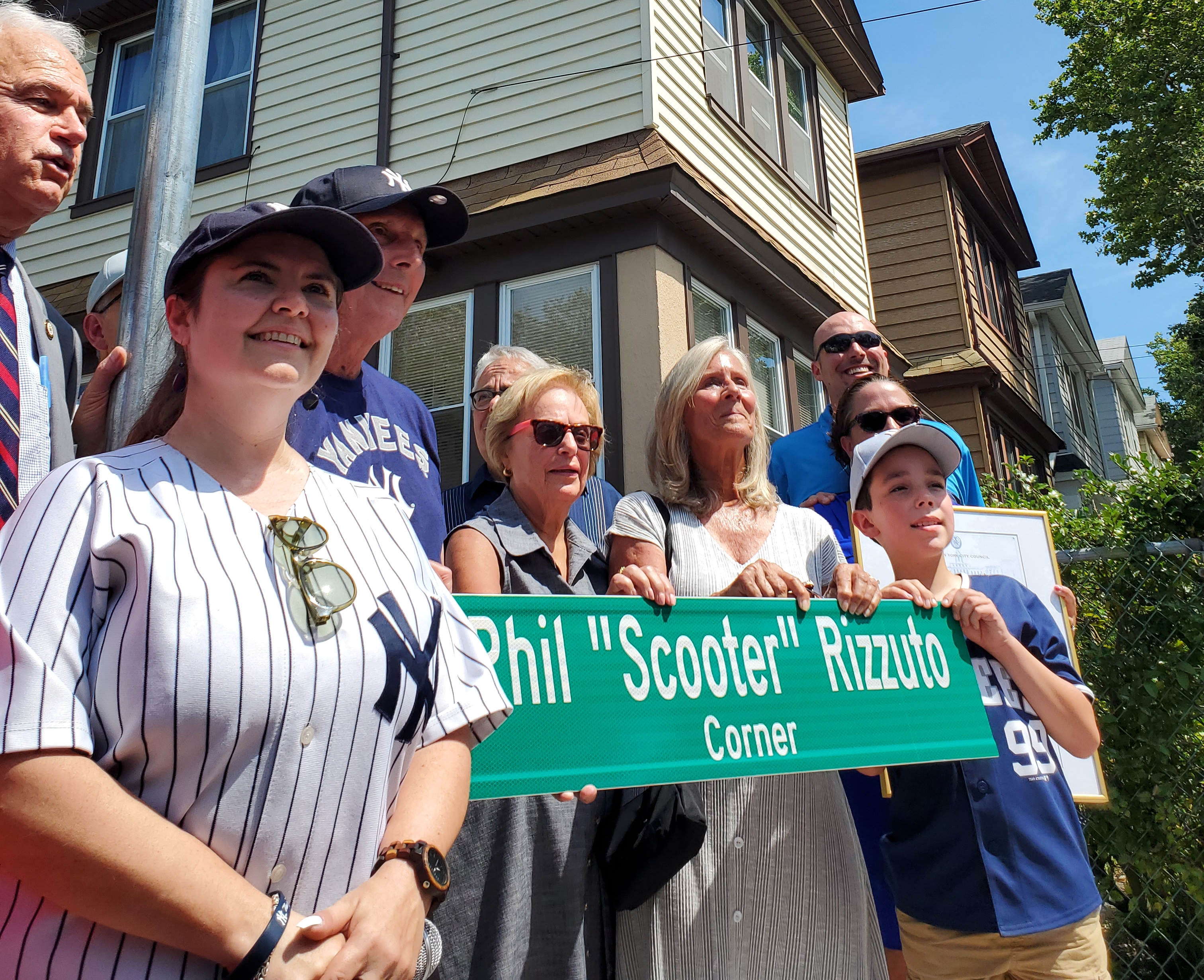 Holy cow!': Phil Rizzuto has a corner named after him in Queens
