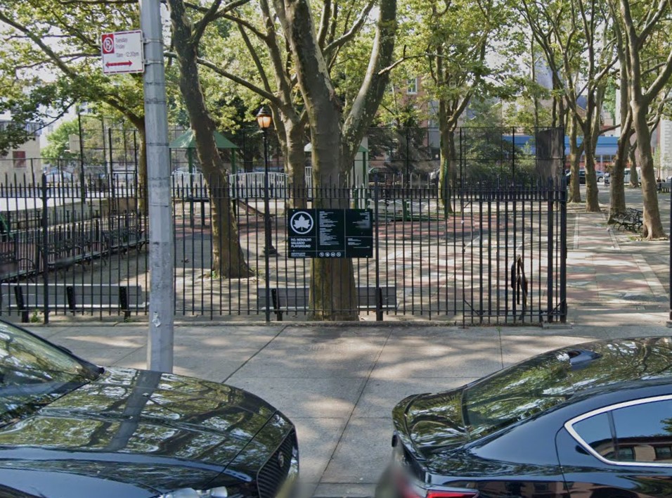 P.O. Reinaldo Salgado Playground in Bed-Stuy.
