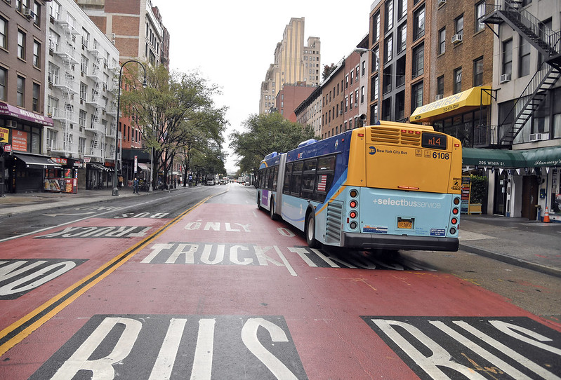 New Busway Launching On Notoriously Congested 181st Street In Washington Heights
