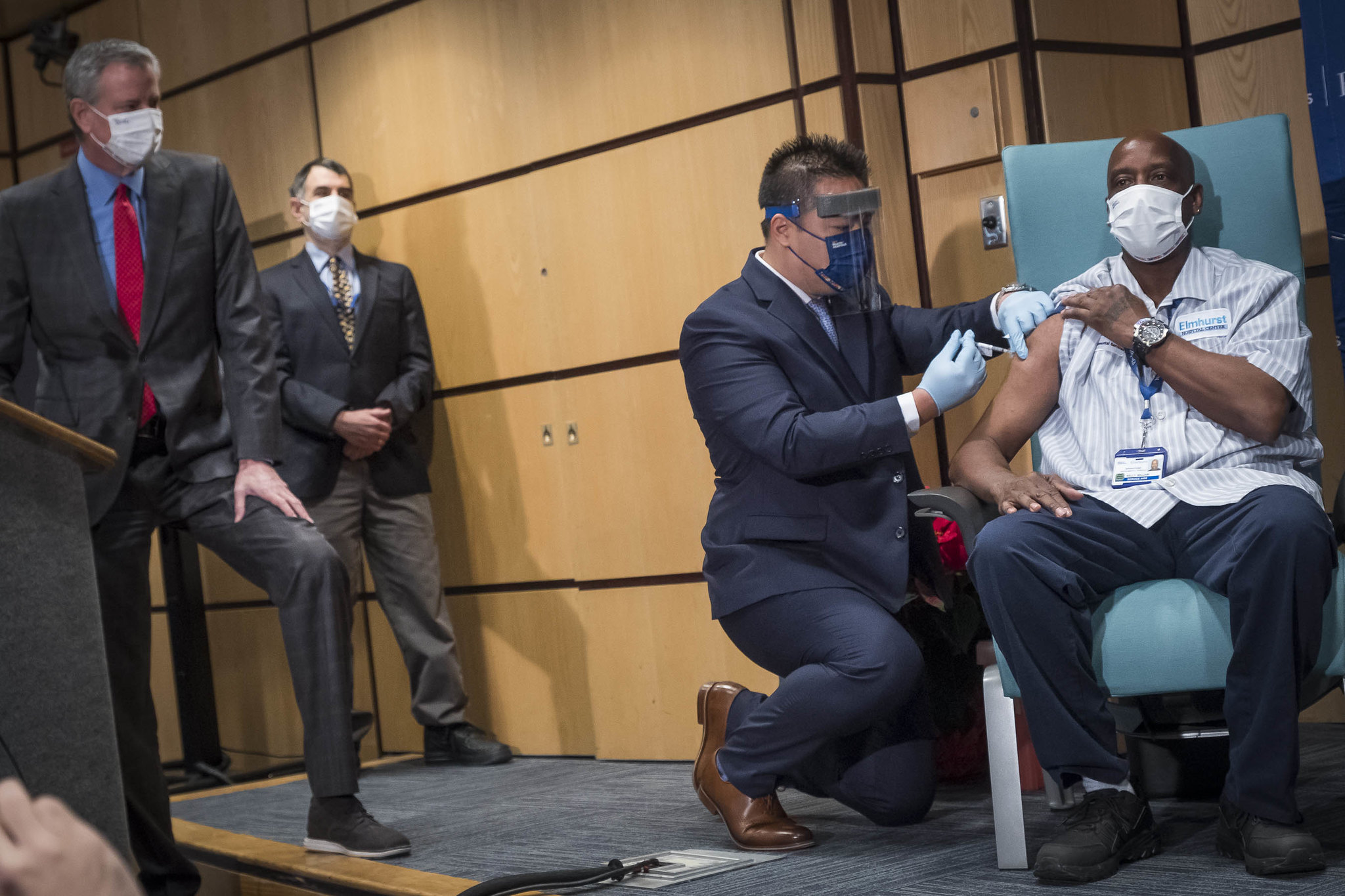 Vaccine Requirement For City Hospital Workers Could Be First Step Toward Broader Mandate