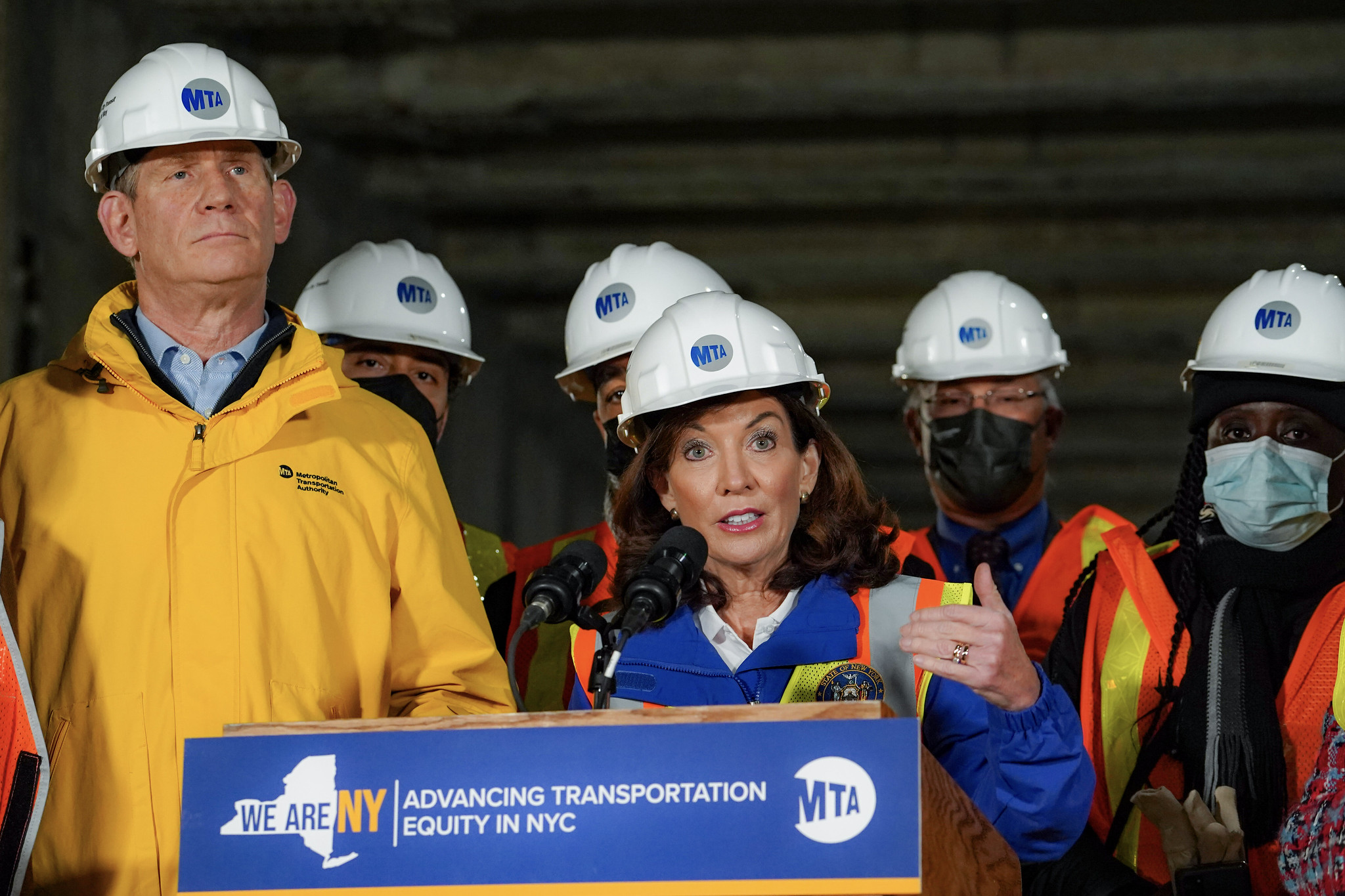 Hochul Is Not Considering A Vaccine Mandate For MTA Workers