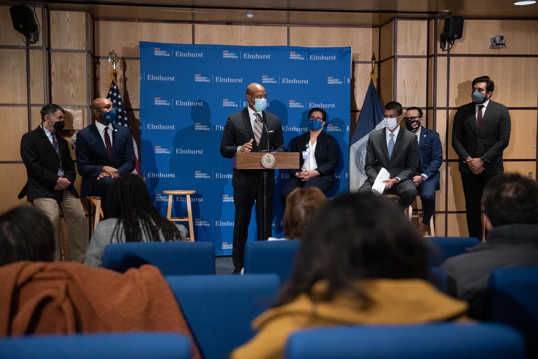 As Omicron Drives Up Hospitalizations, Adams Delivers Healthcare Funds And Optimism