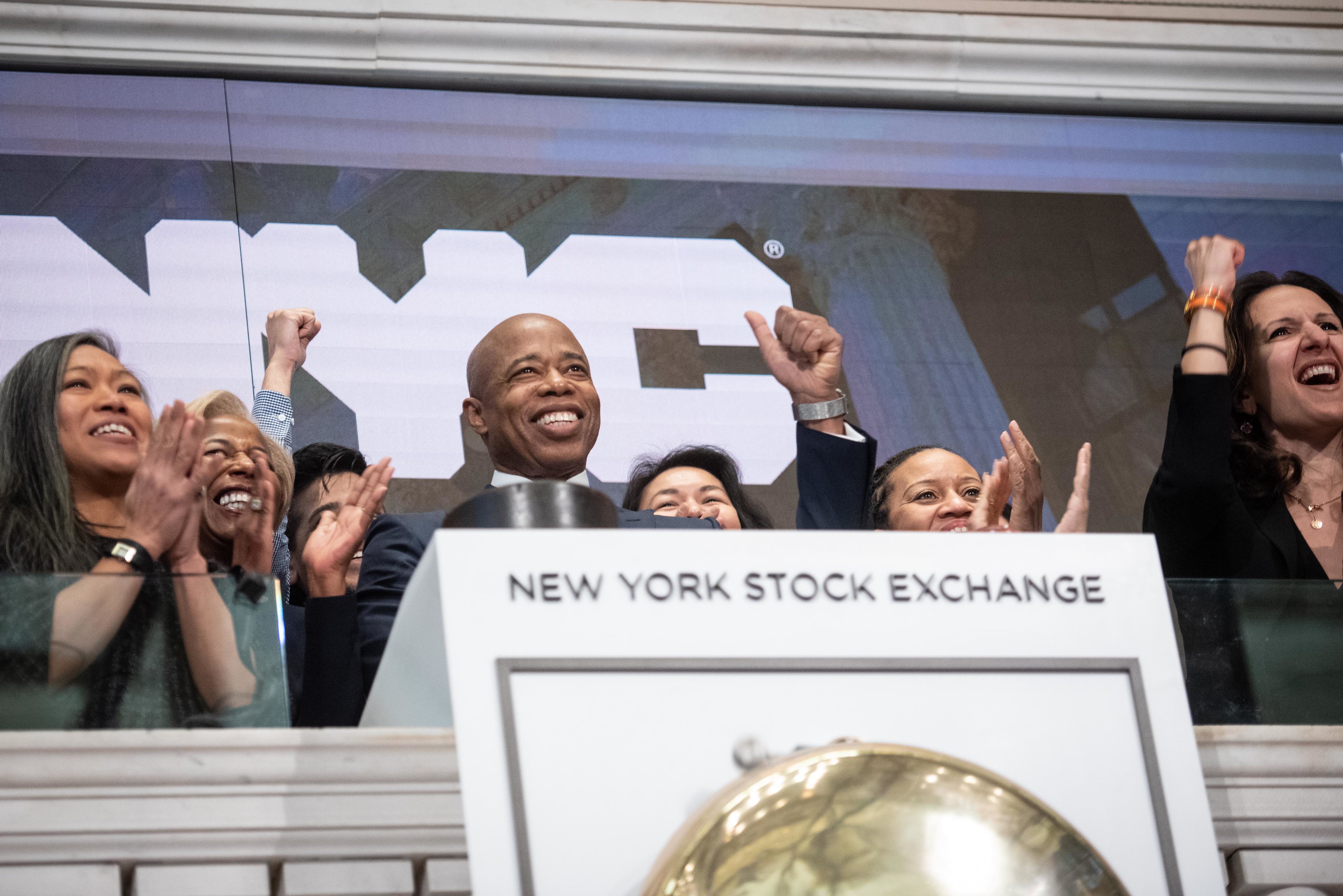 Mayor Adams is betting on crypto. Skeptics are hedging