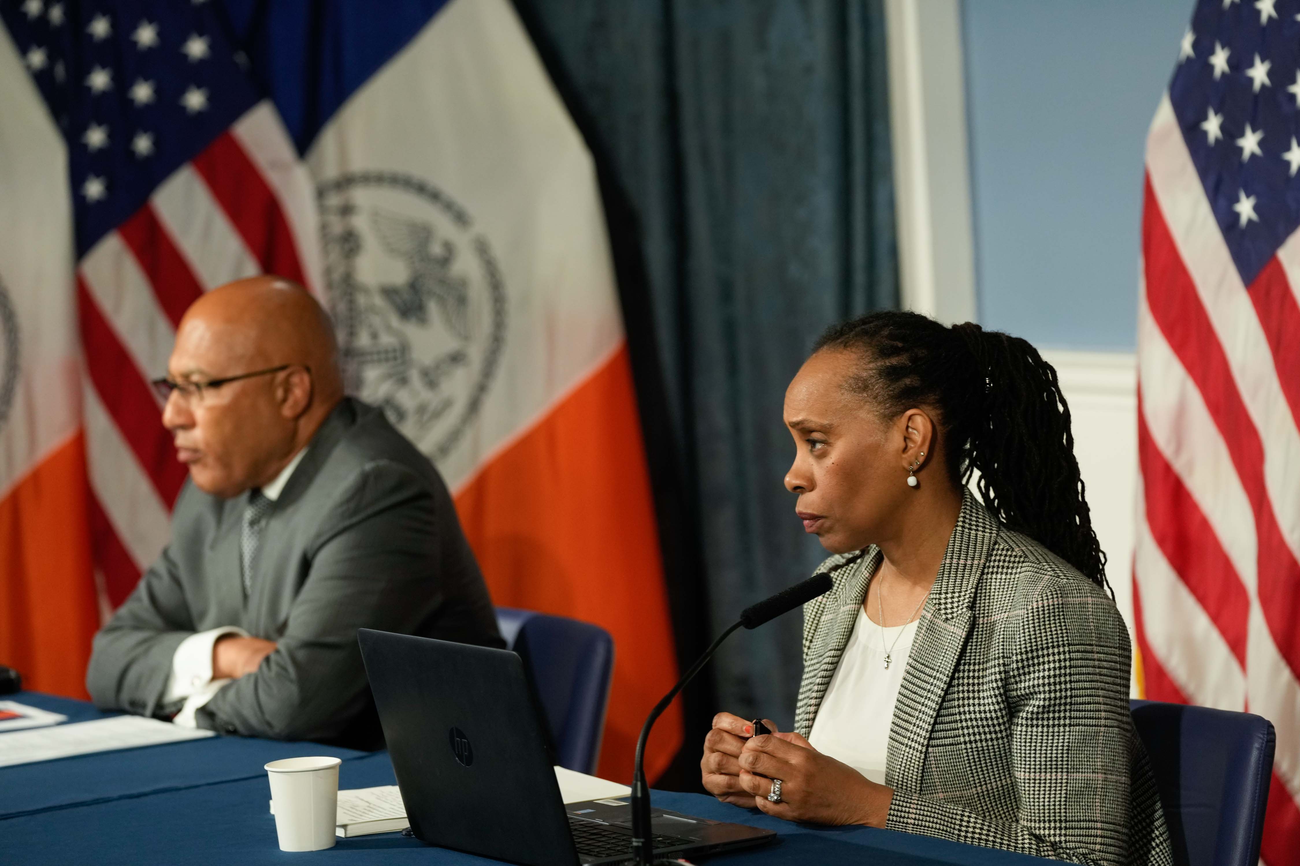 NYC, state officials trade blame for slow-moving migrant housing program