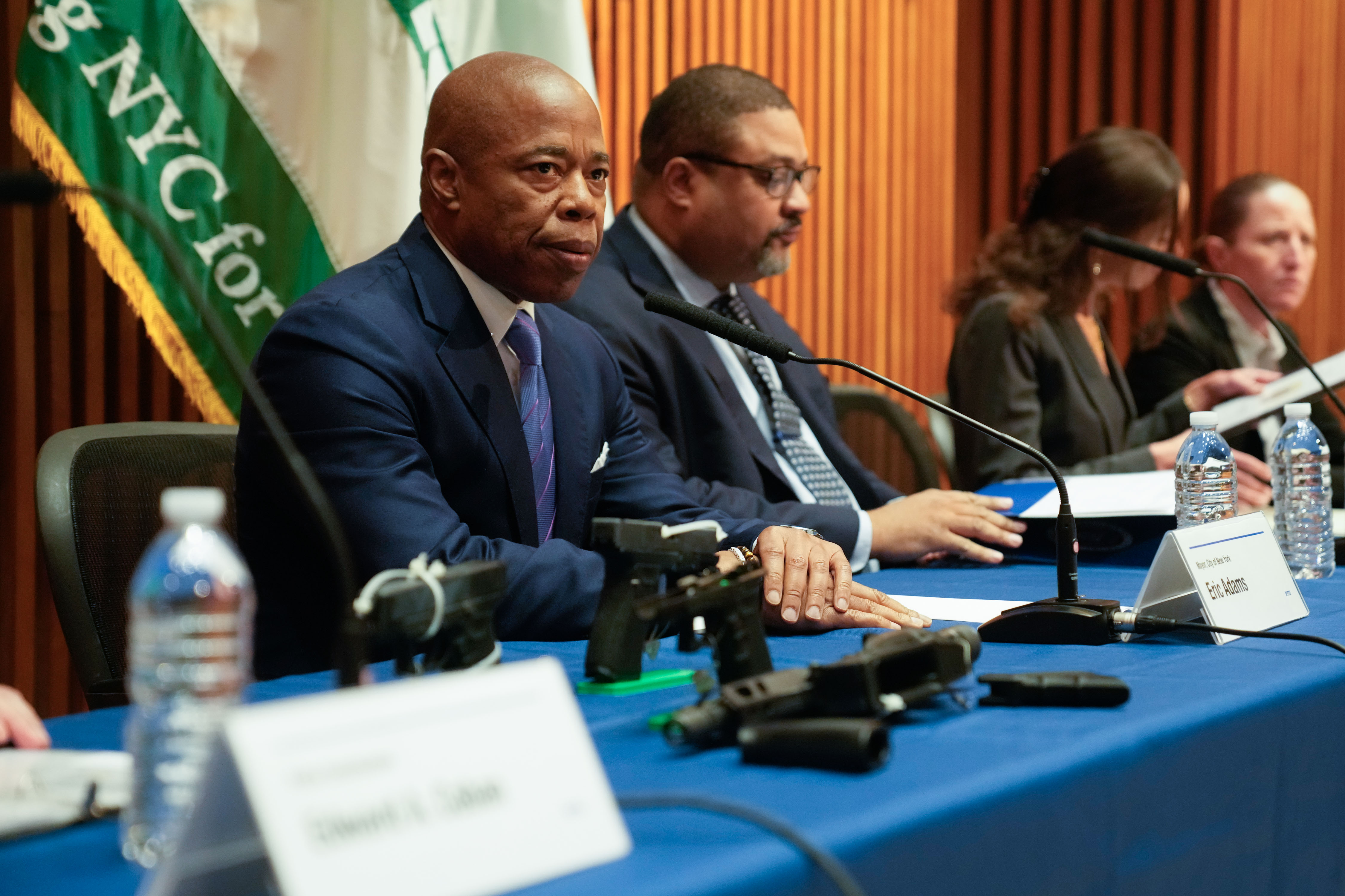 NYPD officers find 3 ghost guns inside East Harlem day care