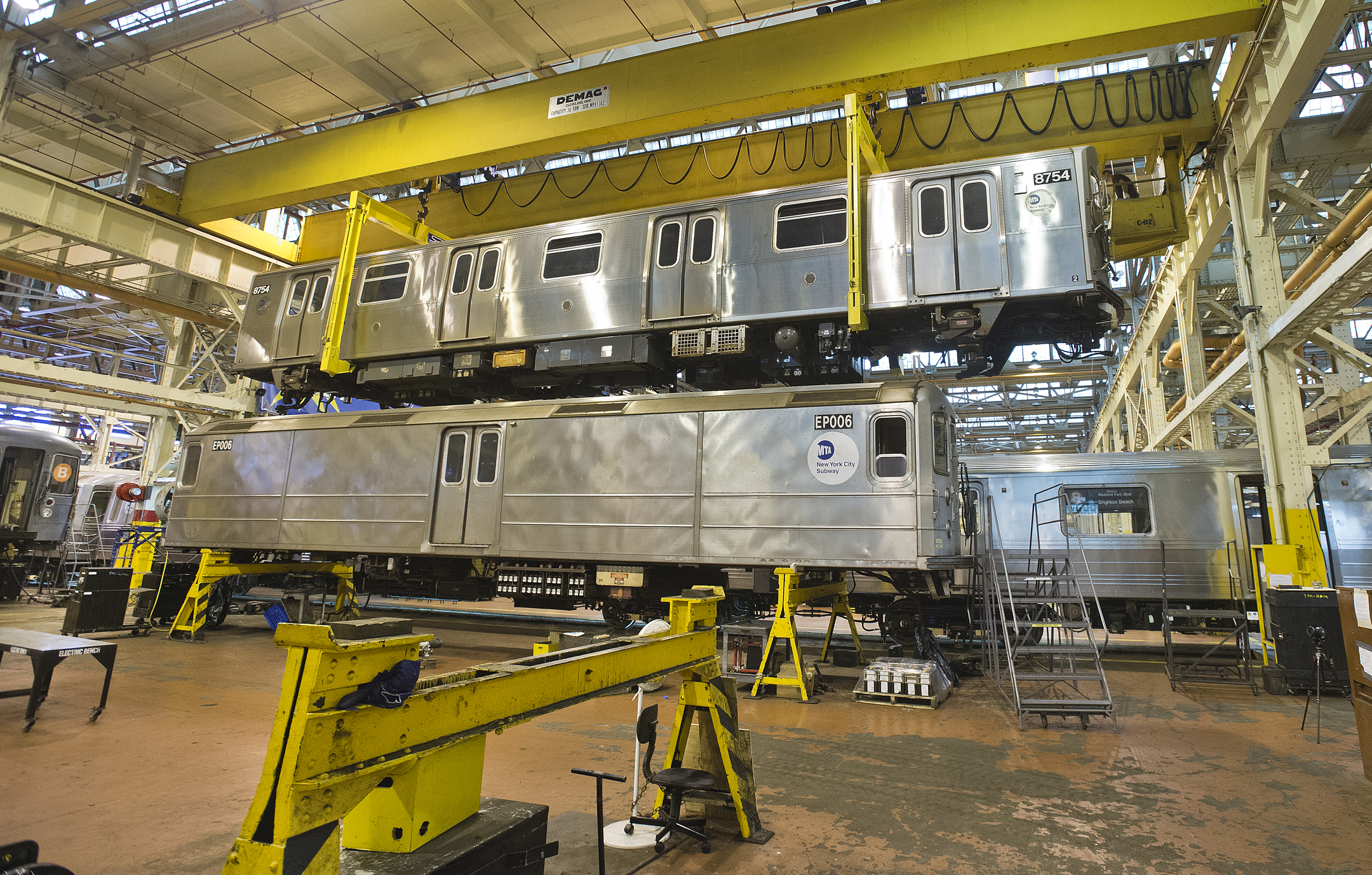 Early Addition: Stand clear of the recycled NYC subway doors
