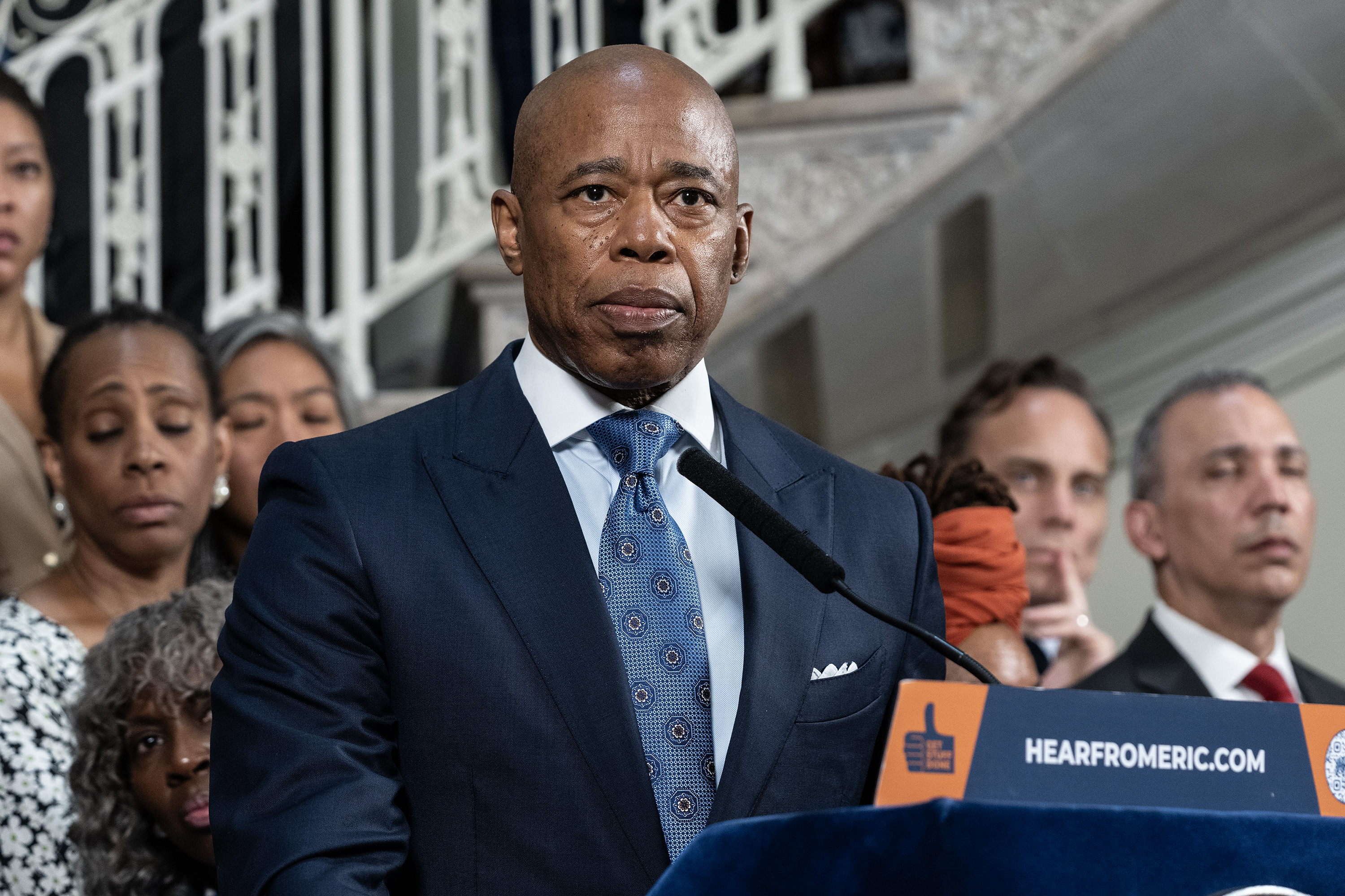 Mayor Adams retains private lawyer, defends staffer amid FBI probe