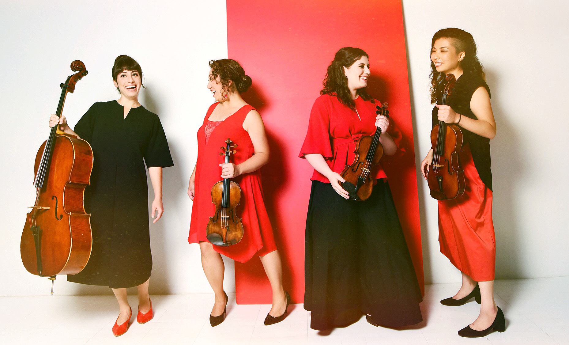 The Aizuri Quartet crosses borders with song at The Greene Space