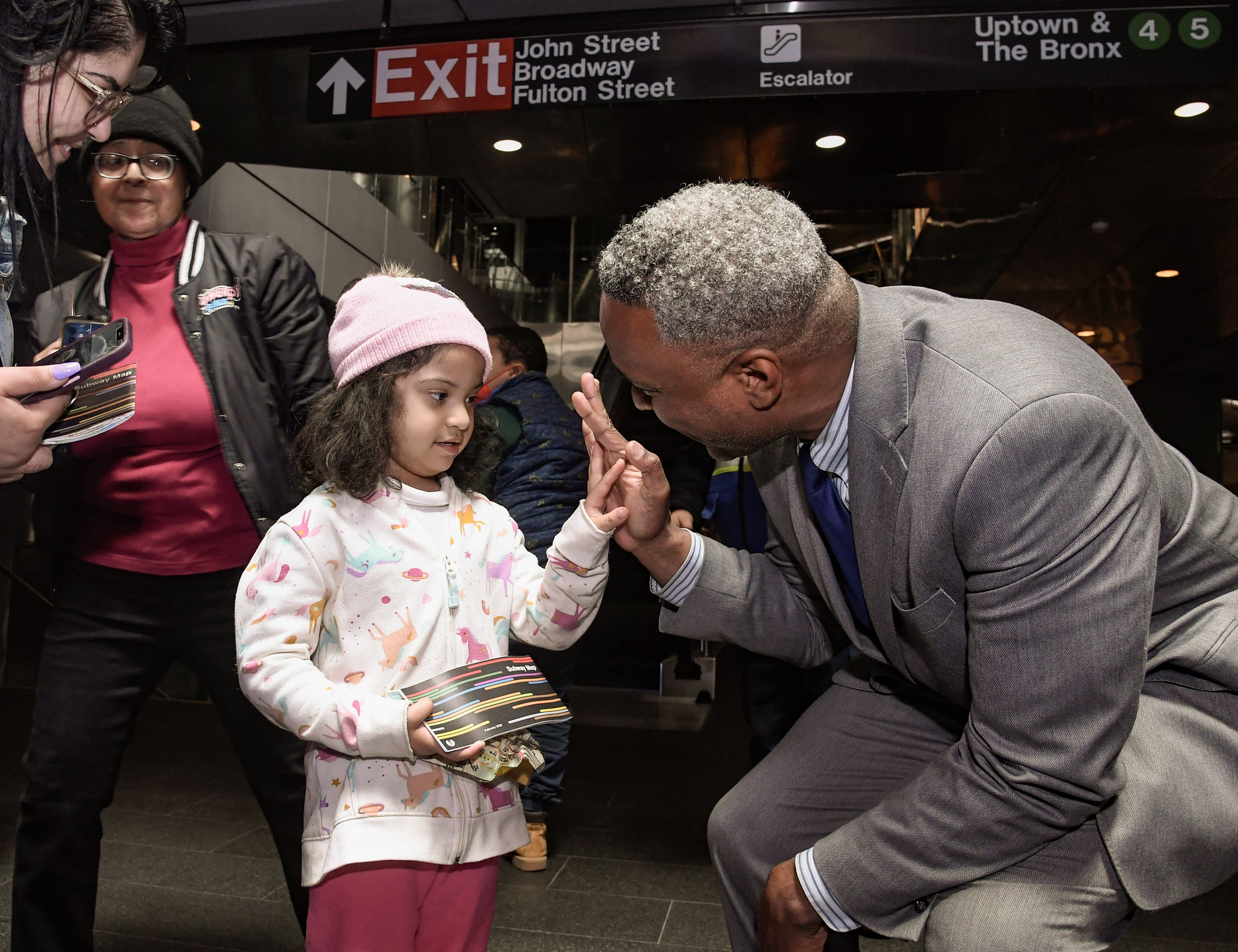 Subway announcements delivered by kids with autism