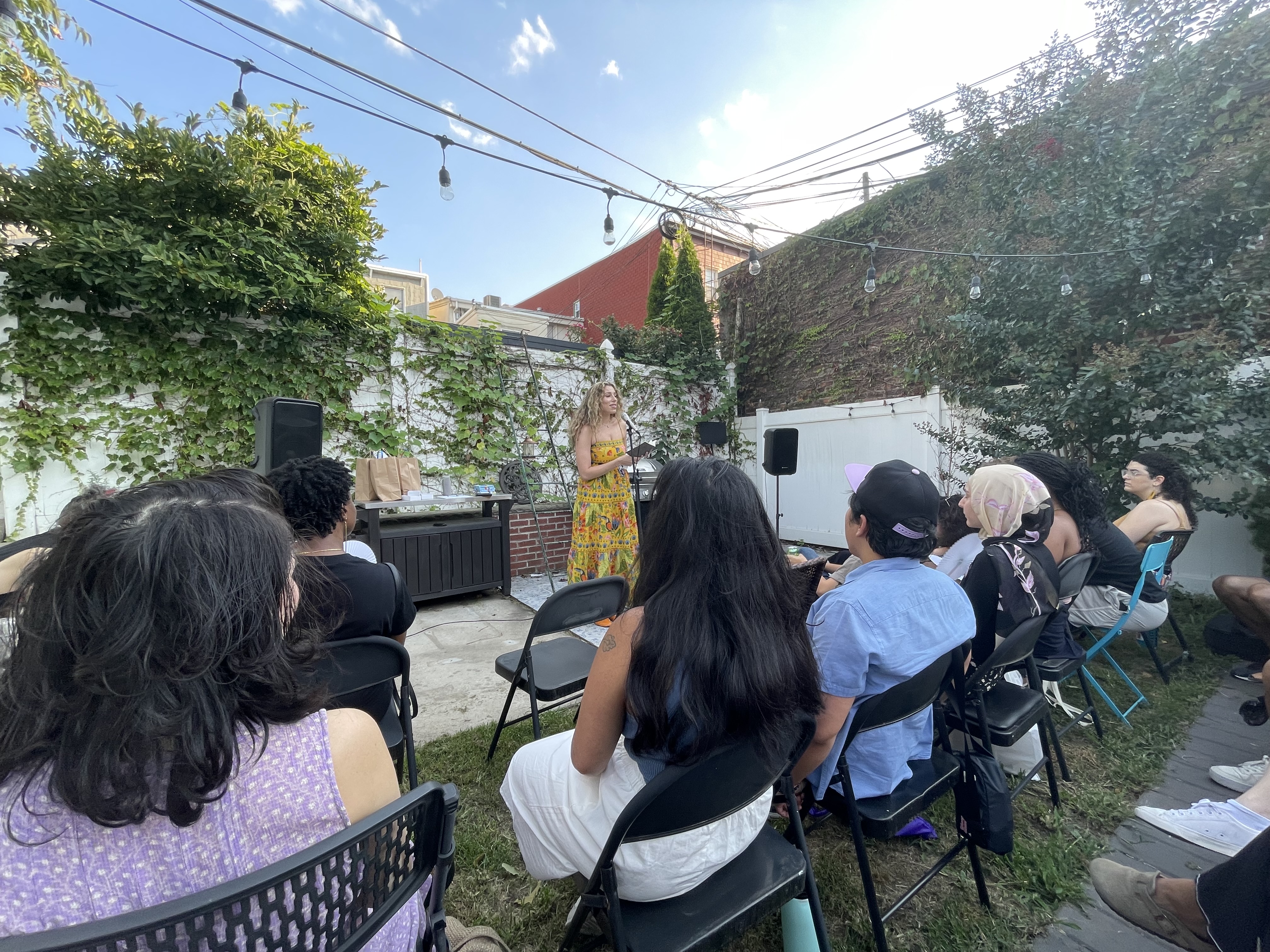 Palestinian resistance blossoms at a Brooklyn open mic