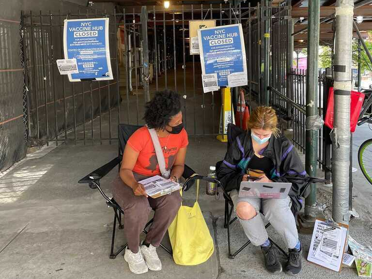 After City Relocates COVID Vaccine Hub, Bushwick Neighbors Step In to Ease Confusion