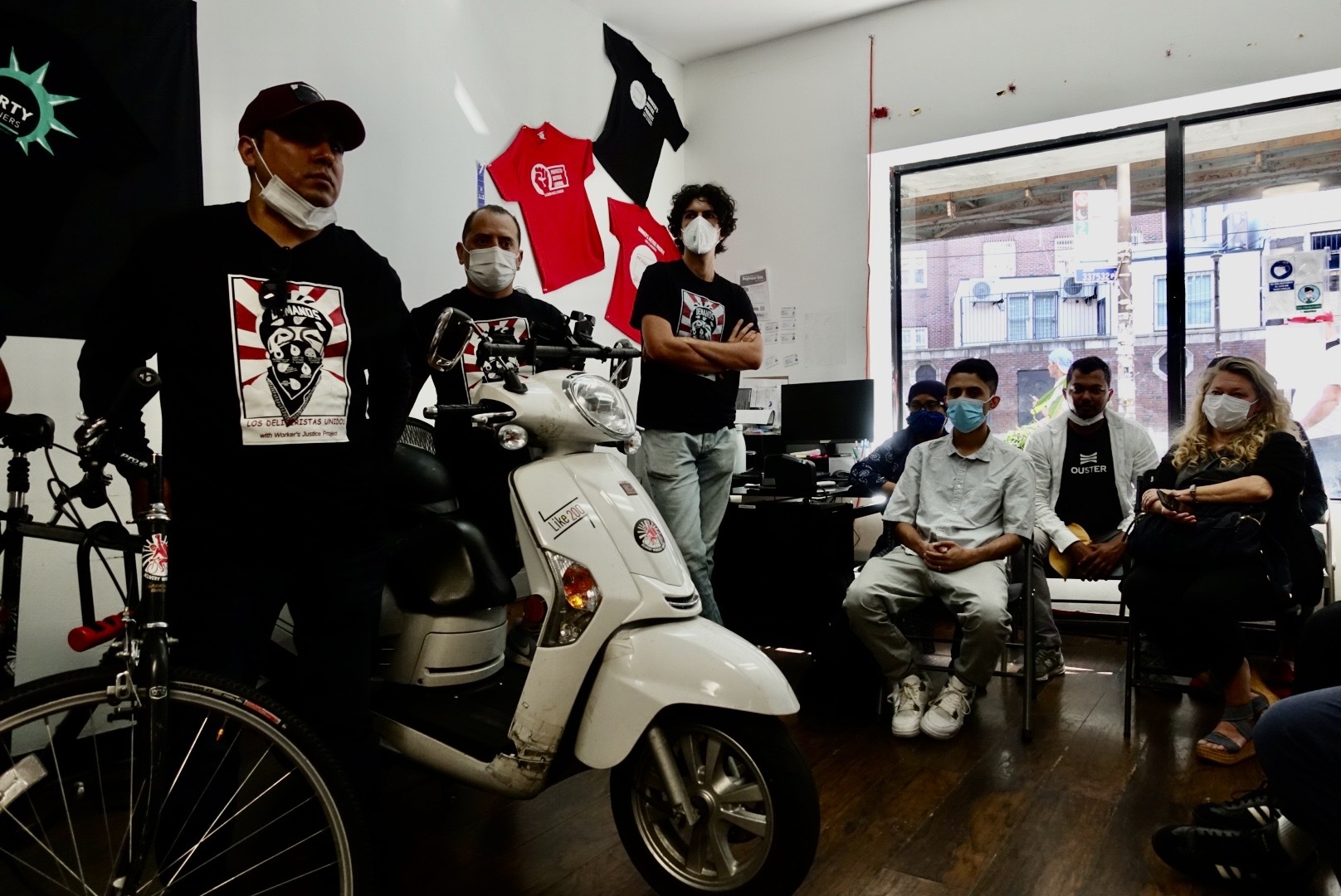 Los Deliveristas implore NYCHA to reconsider proposed ebike ban, as deadline looms