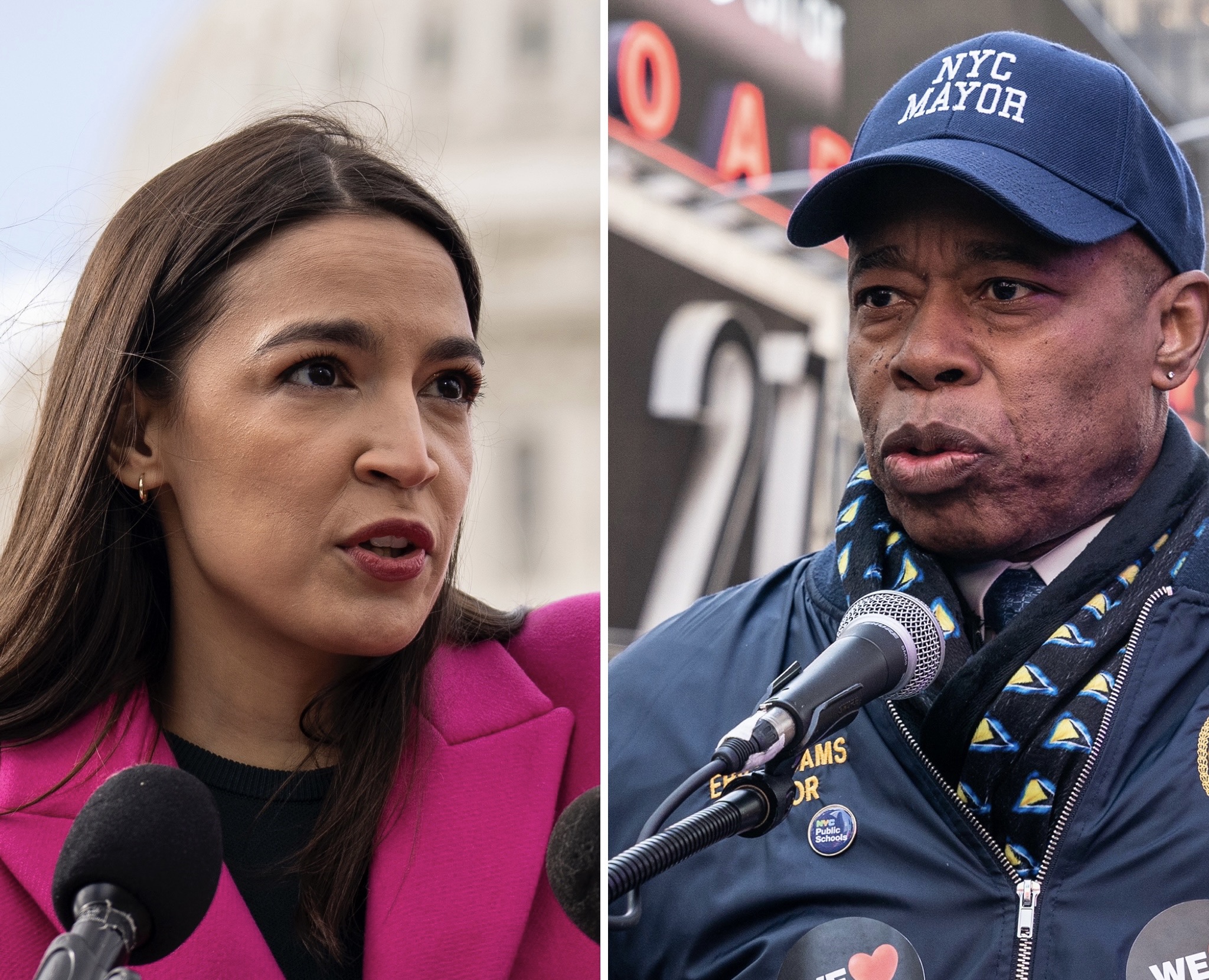 AOC joins Mayor Adams, other lawmakers for private Gracie Mansion dinner