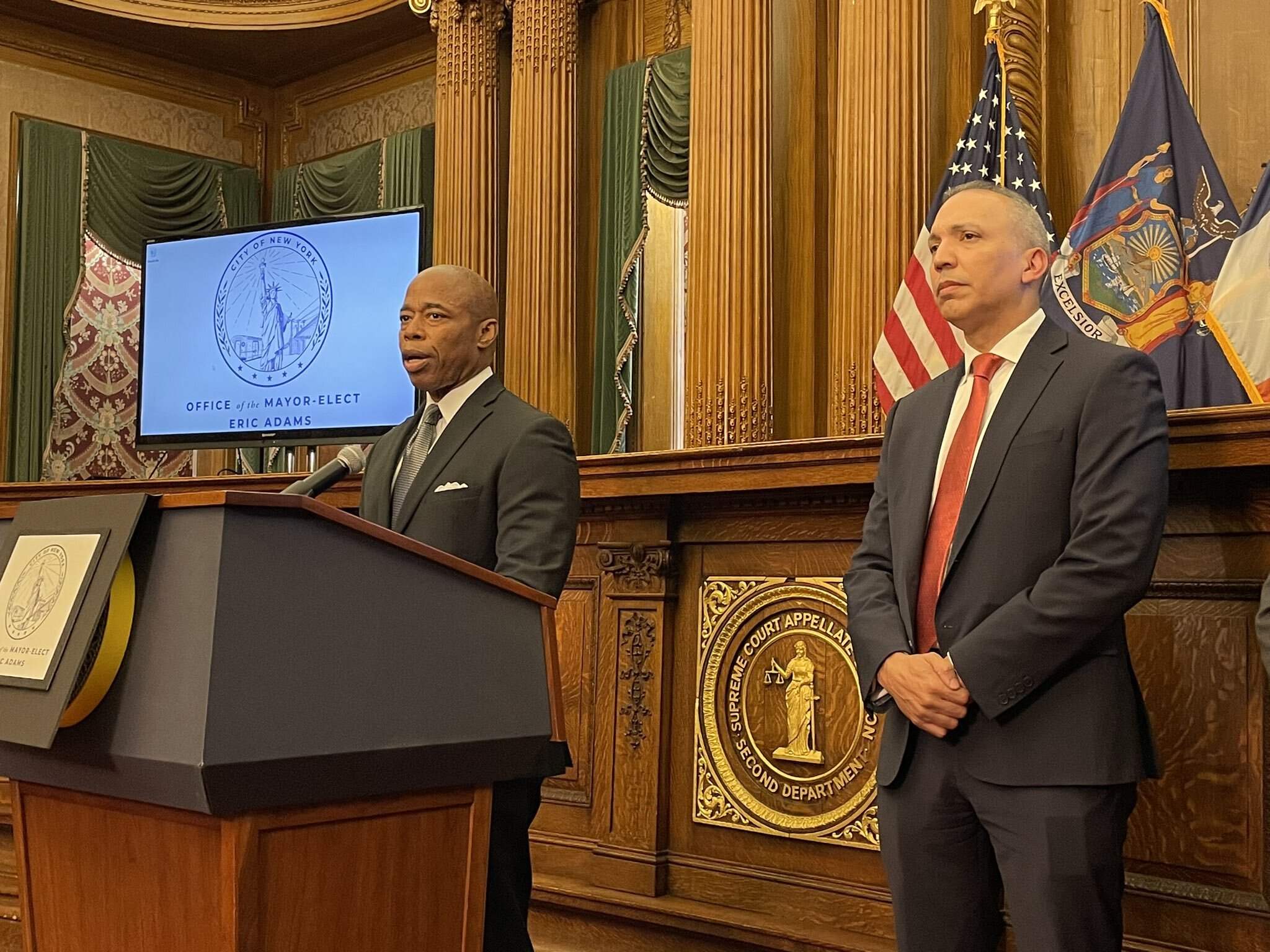 Eric Adams To Appoint Law Enforcement Veteran To Head Troubled City Jail System Eric Adams To Appoint Law Enforcement Veteran To Head Troubled City Jail System