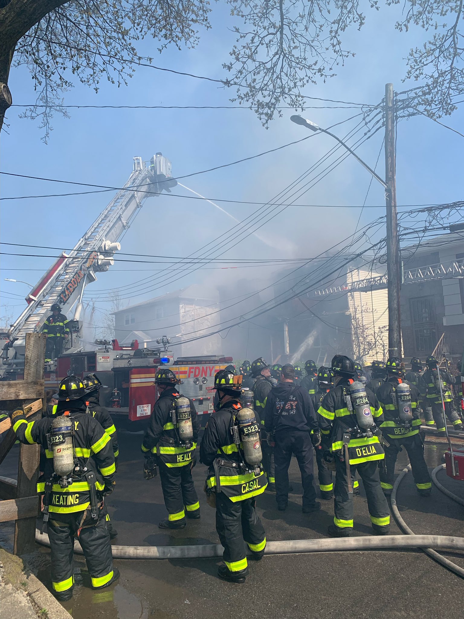 Multiple firefighters injured while battling Brooklyn blaze: FDNY