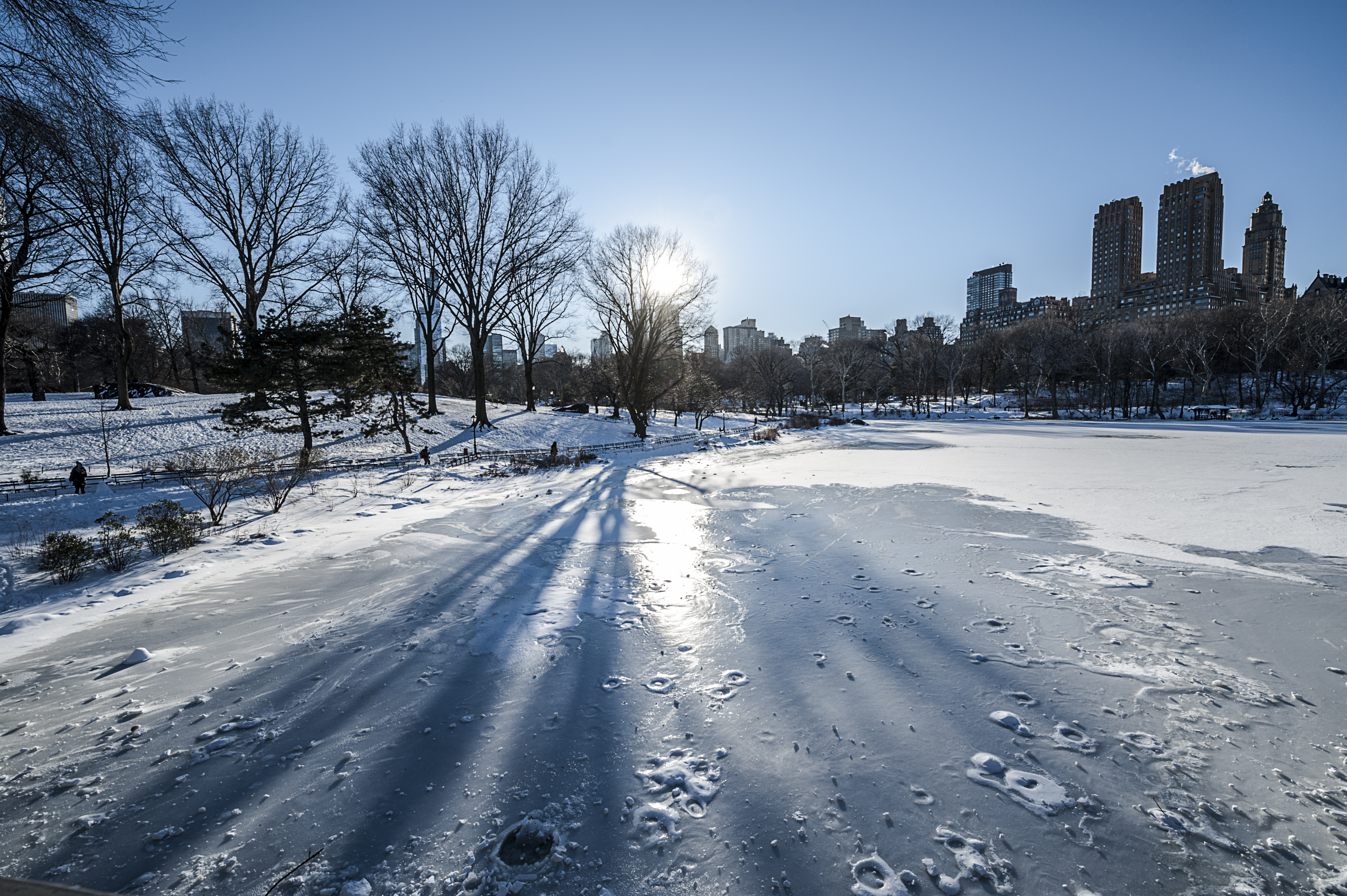 NYC is frozen, but warmer temps are on the way NYC is frozen, but warmer temps are on the way