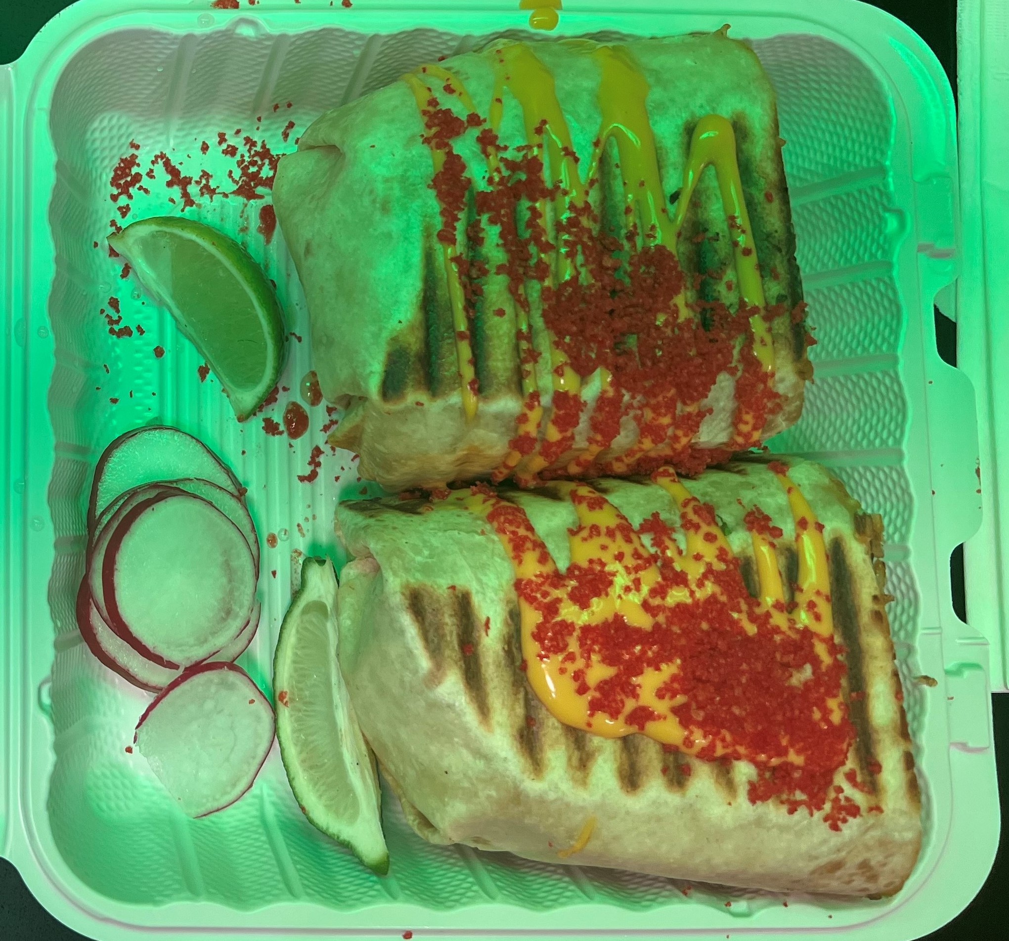 I tried it: A viral Hot Cheetos burrito in Ditmas Park