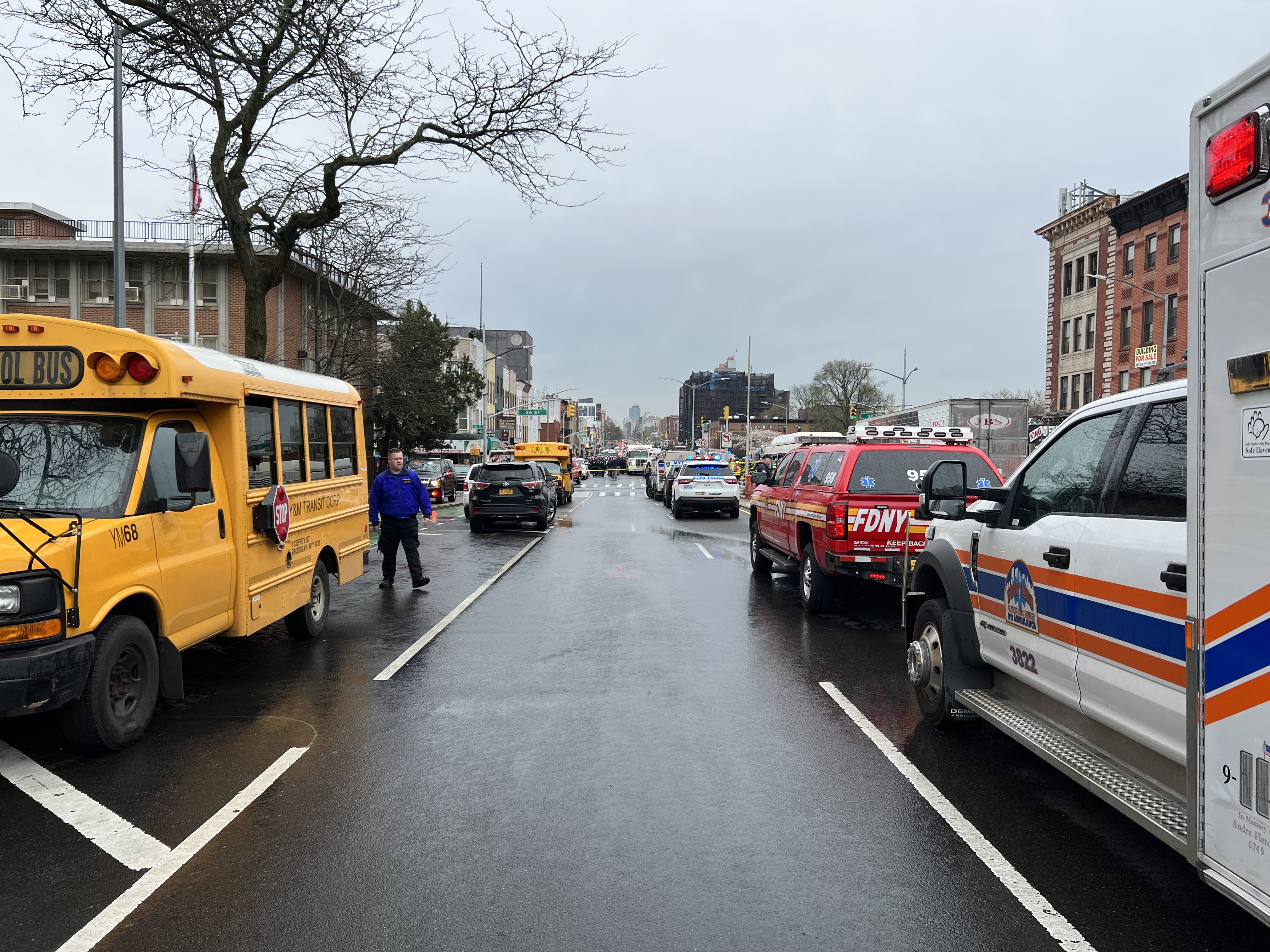 In wake of subway shooting, nearby Brooklyn schools shelter in place
