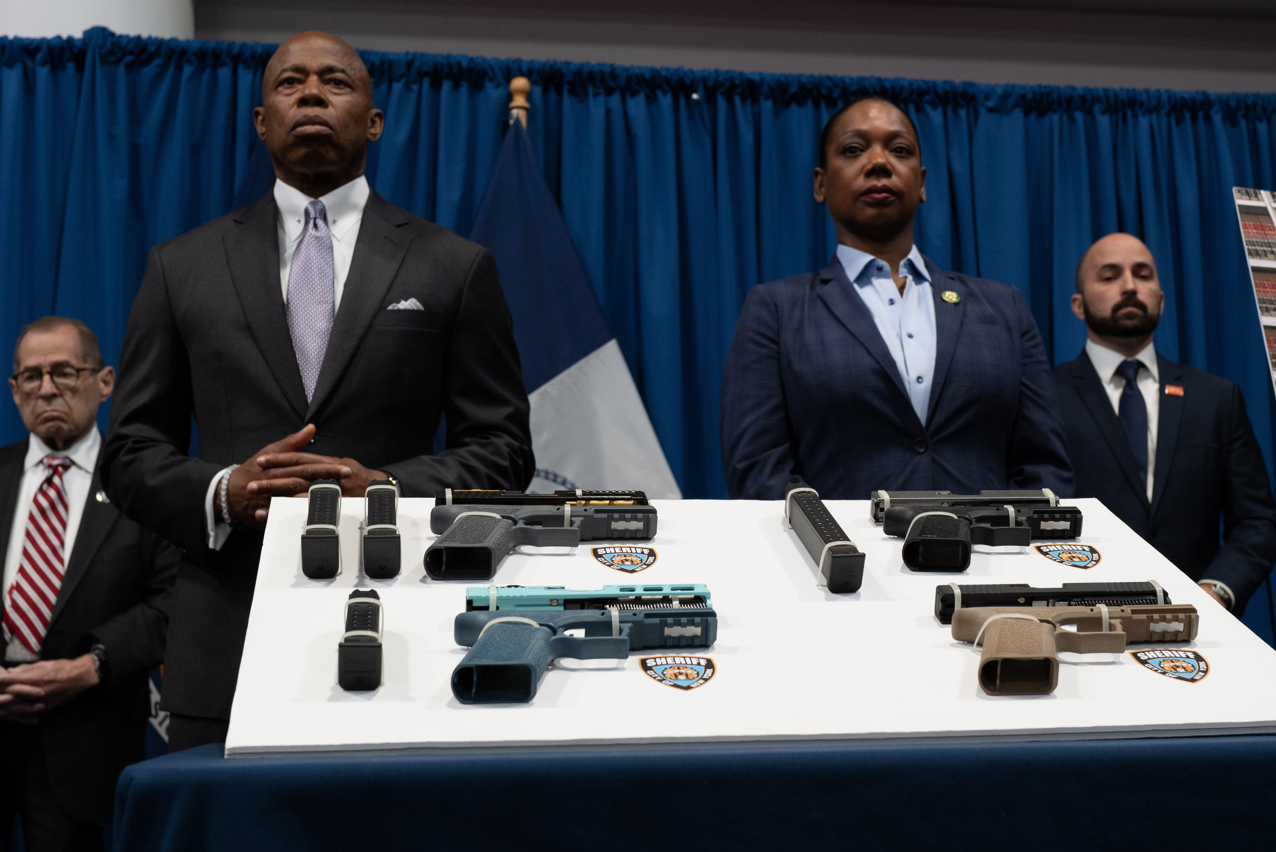 NYC mayor lauds federal directive to close federal &lsquo;ghost gun loophole&rsquo;