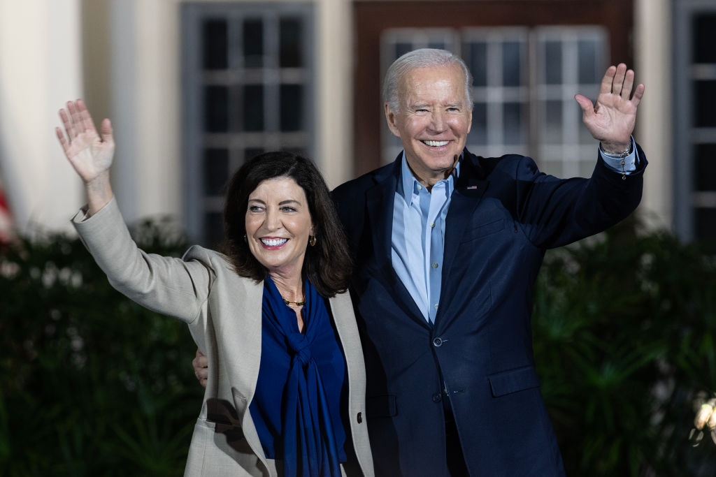 NY Gov. Hochul leans hard into role as Biden surrogate