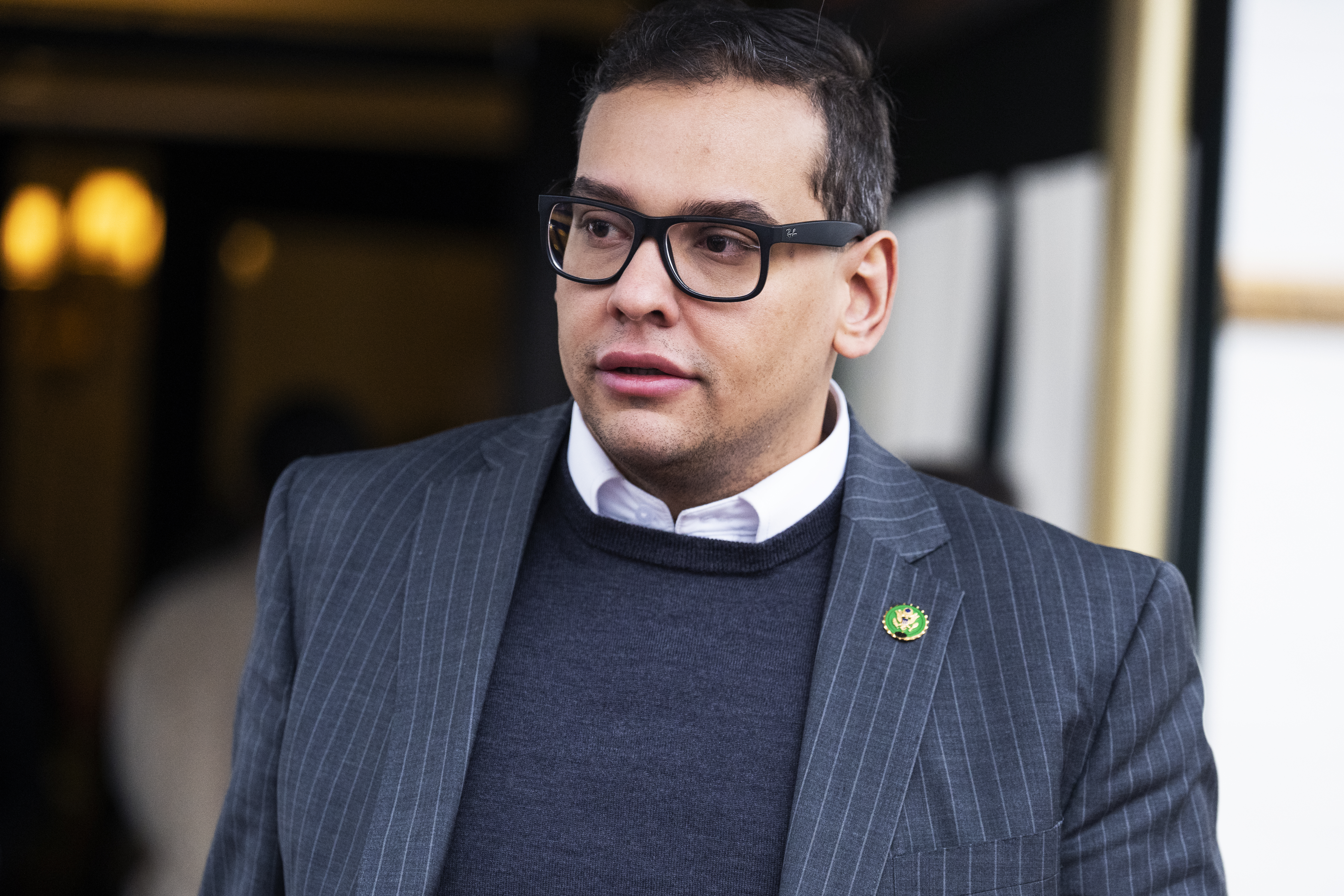 Rep. George Santos steps down from House committees pending investigations